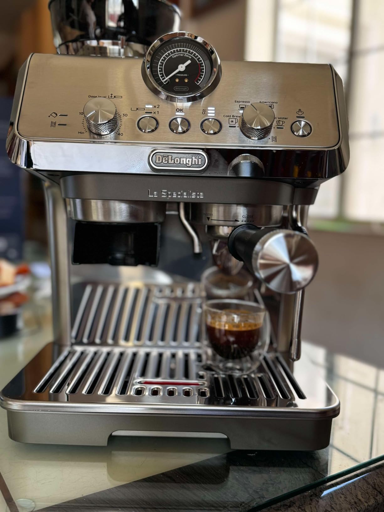 De'Longhi La Specialista Arte Evo Espresso Machine - Compact Cold Brew Coffee Maker with Grinder, Milk Steam Wand/Frother & Tamping Tools - Home Barista Kit for Lattes, Cappuccinos, Iced Coffee customer photo 1
