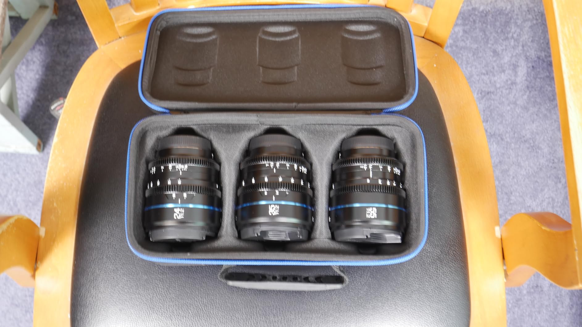 Sirui Night Walker S35 Manual Focus Cine Lens Set, 24mm, 35mm, 55mm, T1.2 Large Aperture M4/3 Mount Lens for BMPCC4K, GH5II, GH5S, GH6, Z Cam customer photo 1