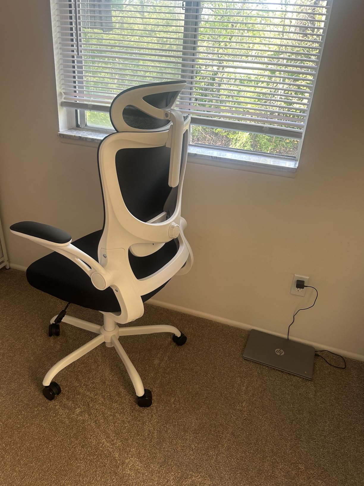 Marsail Ergonomic Office Chair: Office Desk Chair with High Back Mesh and Adjustable Lumbar Support Rolling Work Swivel Task Chairs with Wheel 3D Armrests and Headrest customer photo 2