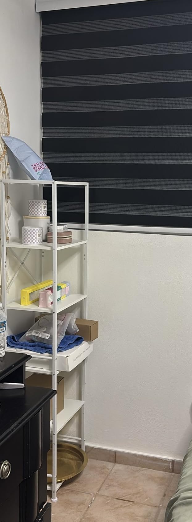 Furologee 6 Tier Tall Bookshelf, Industrial Narrow Bookcase, Display Standing Shelf Units, Metal and Wood Storage Rack Organizer for Living Room, Home Office, Entryway, Kitchen, Rustic Brown customer photo 1