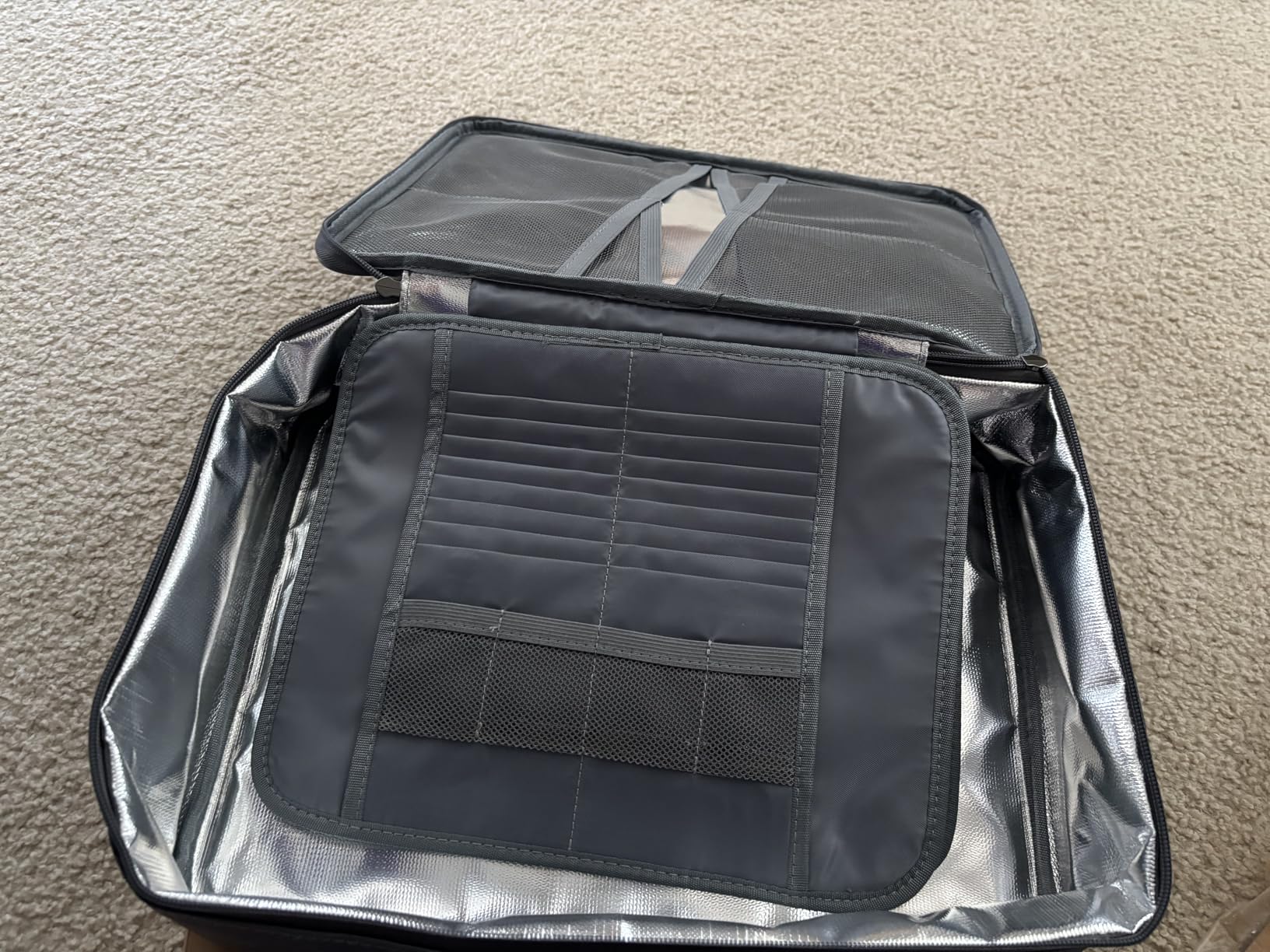 DocSafe 5200F Document Organizer with Lock, Upgraded Heat Insulated Fireproof and Water-Resistant Box 8 Layers File Organizer, Portable Home Travel Safe Storage for Important Documents and More customer photo 2