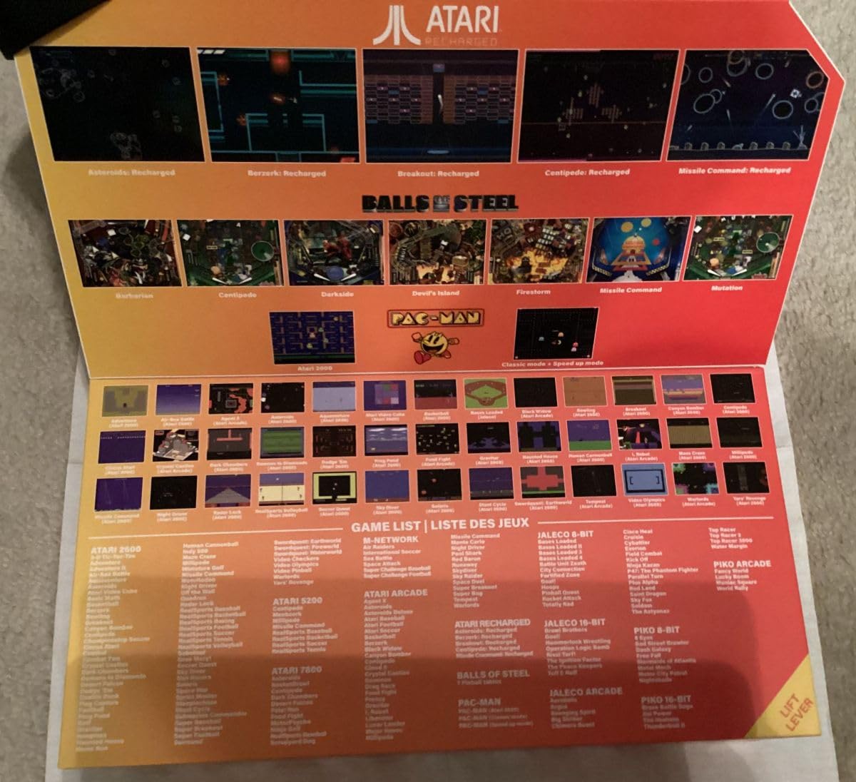 My Arcade Atari Gamestation Go: Rechargeable Battery, Over 200+ Preloaded Retro Video Games Including Pac-Man, Recharged, & Balls of Steel, Wi-Fi, Smartglow, 7 Inch Display customer photo 2