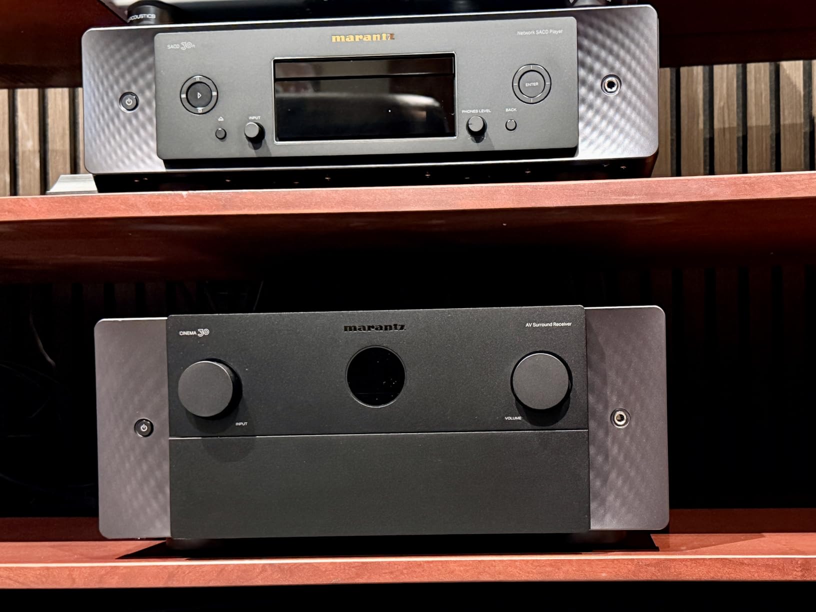 Marantz Cinema 30 11.4 Channel 8K Home Theater Receiver with Dolby Atmos & IMAX Enhanced Audio (Black) customer photo 2