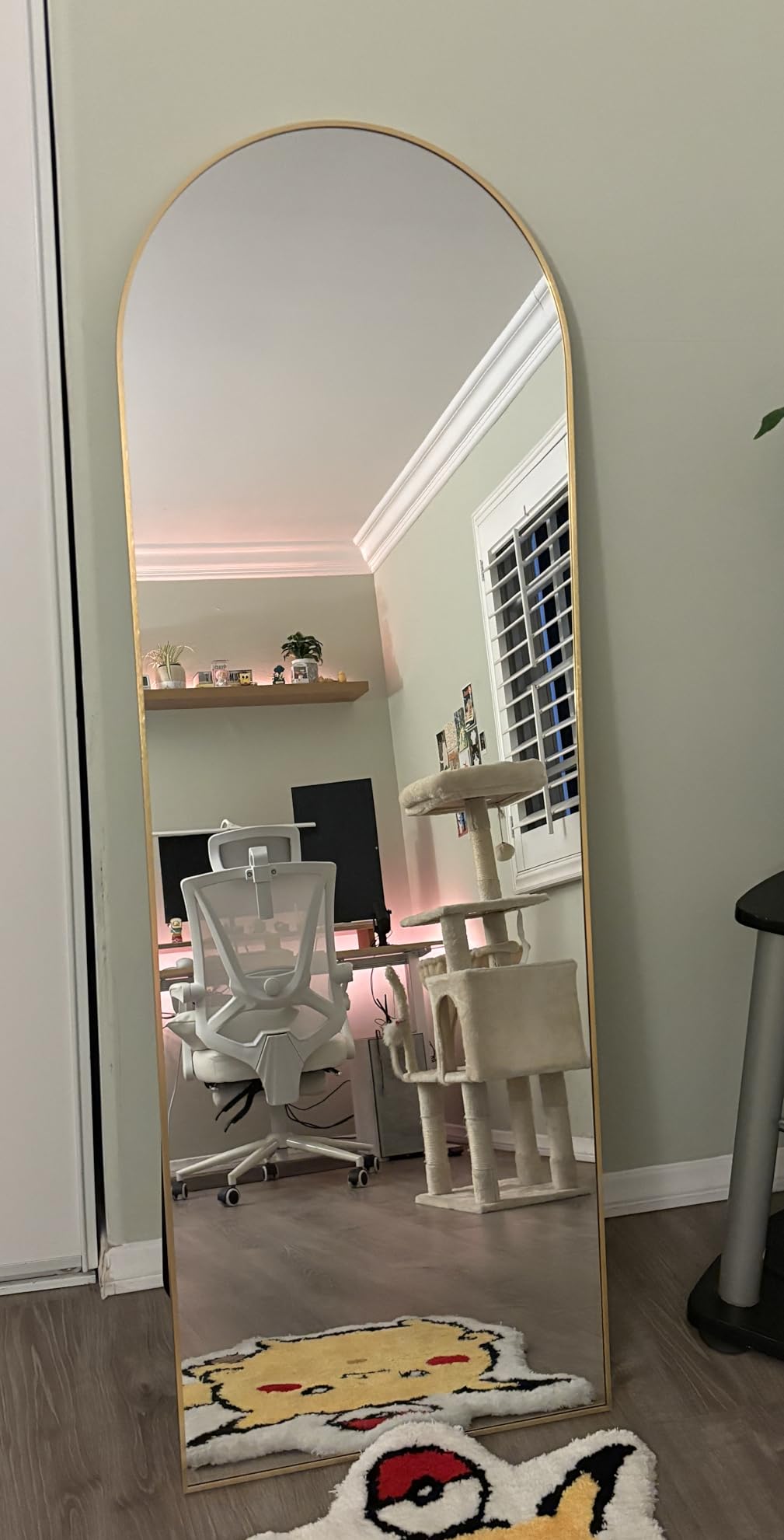 NicBex Full Length Mirror with Stand, 56