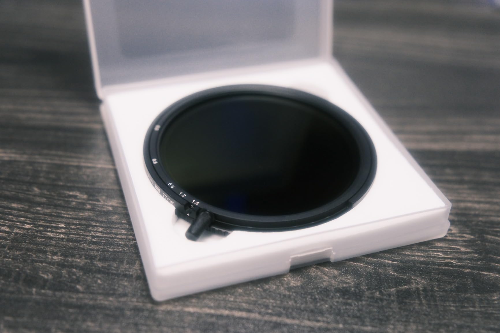 Prism Lens FX Cinema Hard Stop Variable ND Filter | 82mm Circular Threaded | Black Ring | 1-5 Stops (0.3-1.5) | Rotatable VND for Photo & Video | Color Accurate with No IR Shifts or X-Vignetting! customer photo 1