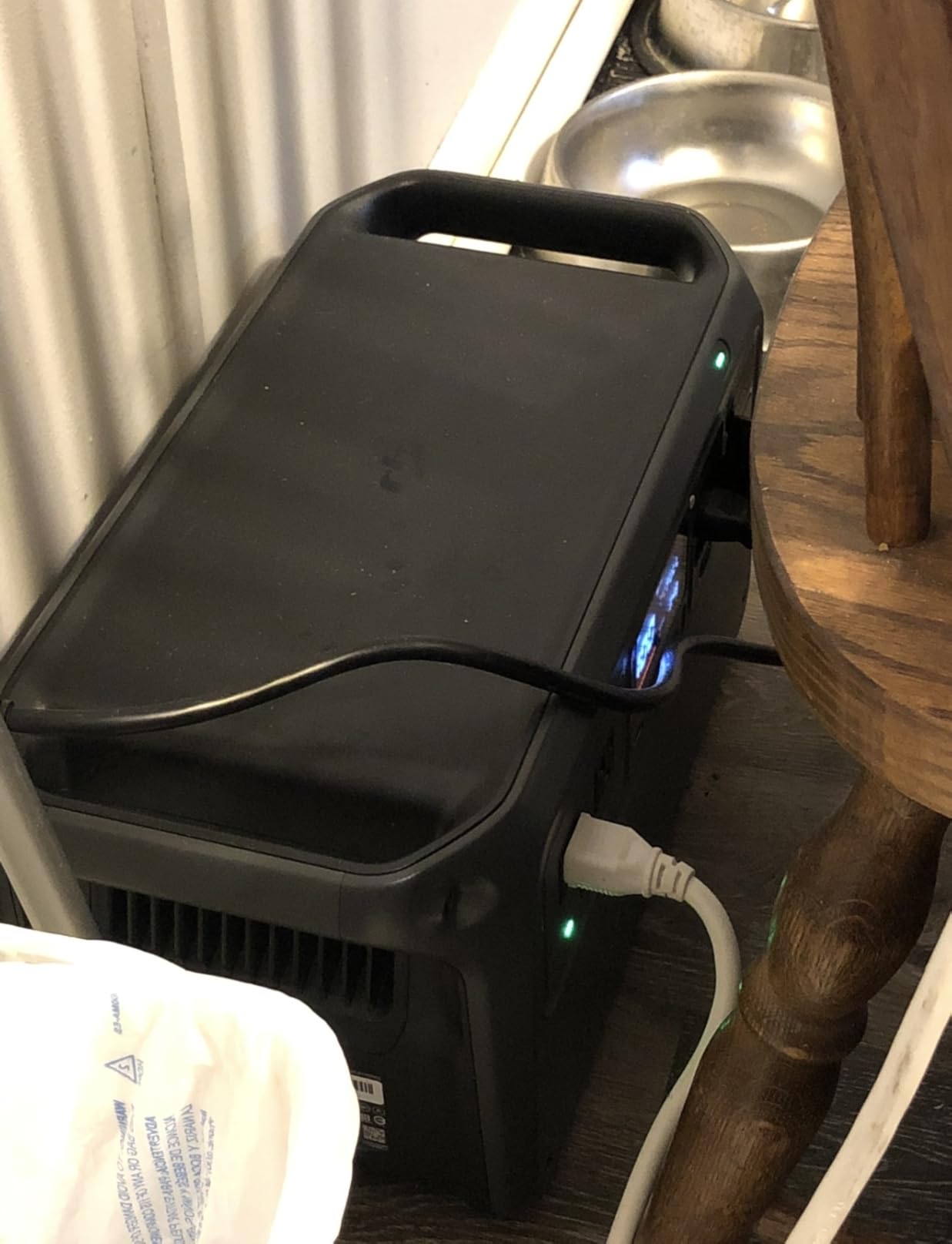 DJI Power 1000 Portable Power Station, 1024Wh LiFePO4 Battery, 2200W (Peak 2600W) AC/140W USB-C Output, 23db Ultra-Silent, Solar Generator For Home Backup, Camping (Solar Panel Optional) customer photo 2
