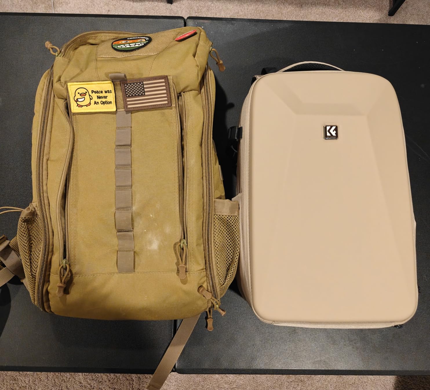 K&F CONCEPT Camera Backpack Hardshell with 15-15.6 Inch Laptop Compartment Compatible with Canon/Nikon/Sony/DJI Mavic Drone customer photo 1
