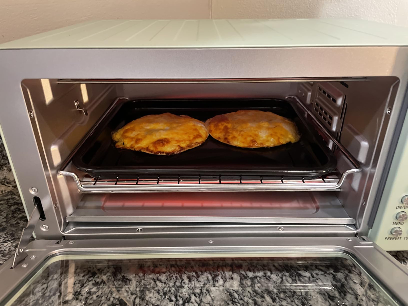 Nuwave Bravo Pro Smart 21QT Toaster Oven Air Fryer Combo, Convection Oven Countertop, 10 functions all in 1, with even & quick crisp technology, 50-450°F, 1800W, Stainless Steel customer photo 1