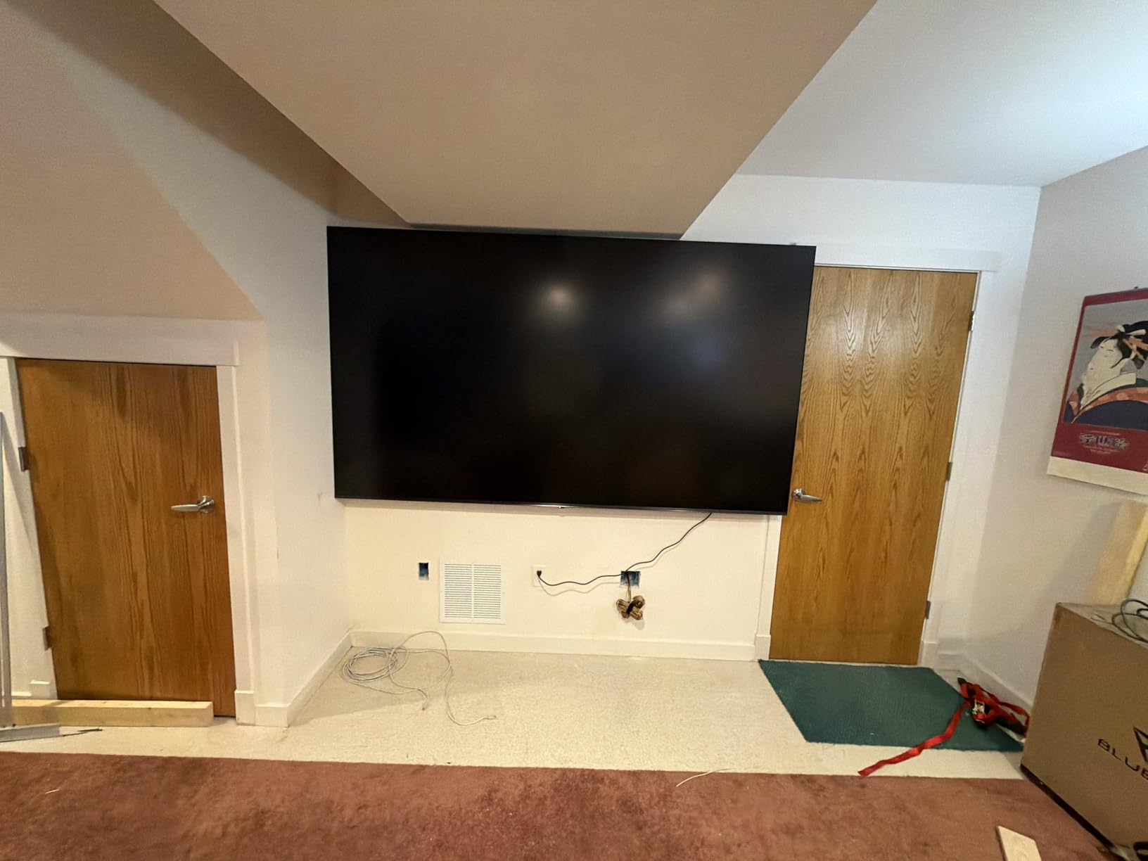 85 86 98 100 inch Heavy Duty TV Wall Mount for 55-120 inch Large TVs up to 220 LBS & 900x600mm Vesa, Ultra Slim Fixed TV Mount, Low-Profile TVS Bracket, 16