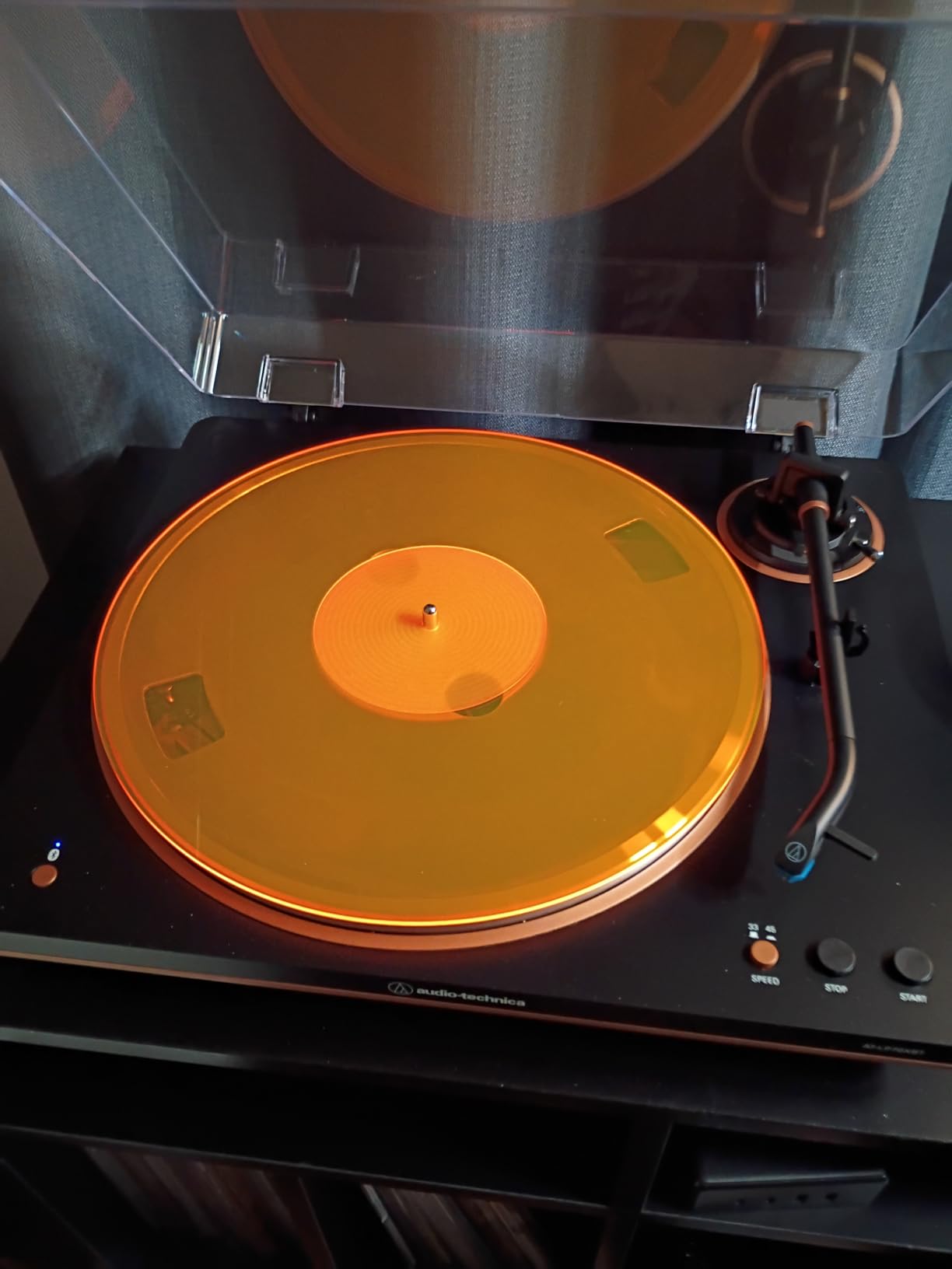 Audio-Technica AT-LP70XBT Wireless Turntable (Black/Bronze) customer photo 2