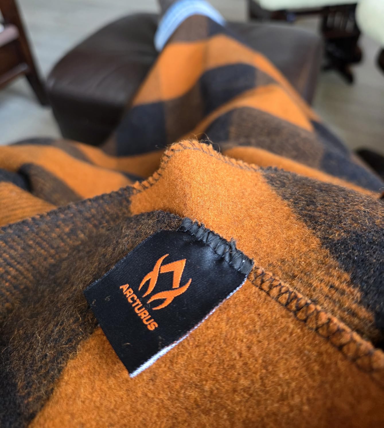 Arcturus Military Wool Blanket - Warm Thick Washable, Great for Outdoors, Camping, Stadium Blanket customer photo 2