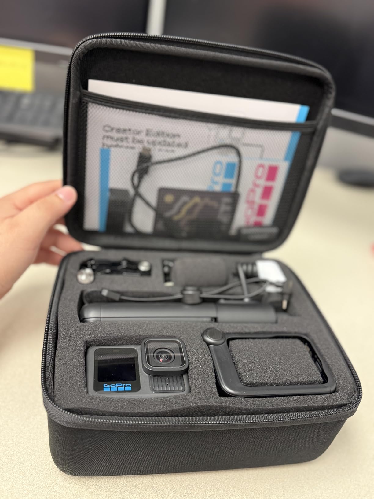 GoPro HERO13 Black Creator Edition - Includes HERO13 Black, Volta (Battery Grip, Tripod, Remote), Media Mod, Light Mod, Enduro Battery, Magnetic Latch Mount and Carrying Case customer photo 2