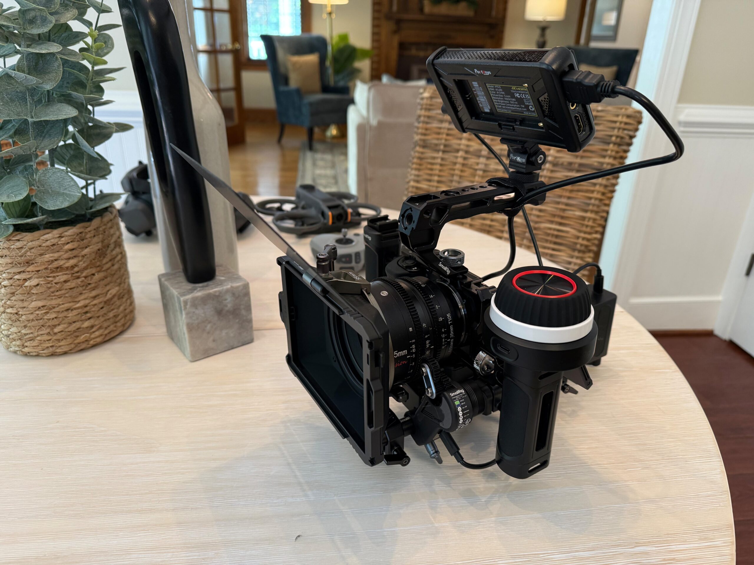 SmallRig Wireless Follow Focus Kit (Lite) with Handwheel Controller & Receiver Motor, A/B Stops & 15mm Rod Clamp - 4296 customer photo 1