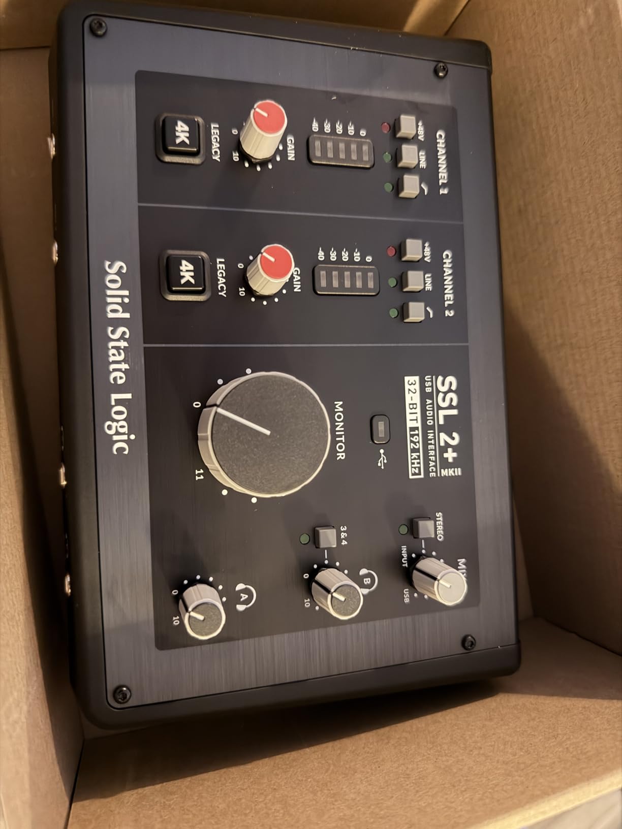 Solid State Logic SSL 2 Plus MKII USB Audio Interface customer photo 1