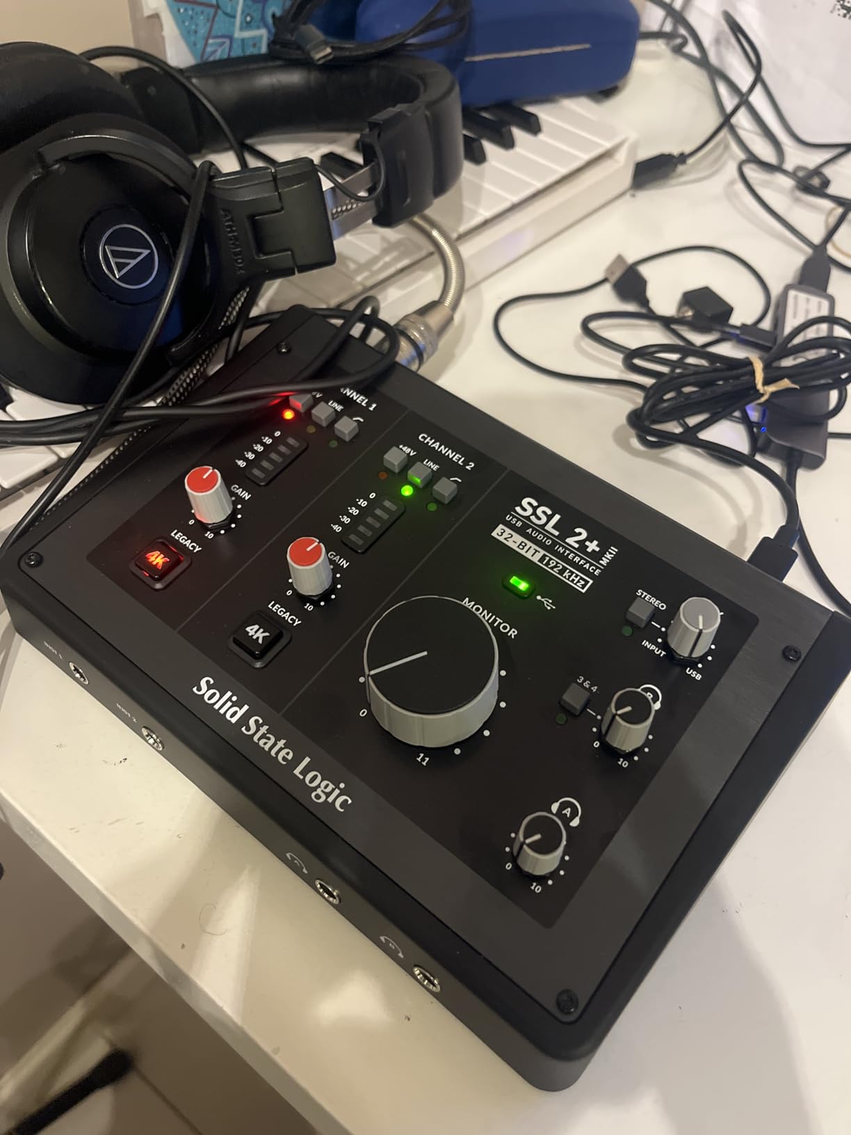 Solid State Logic SSL 2 Plus MKII USB Audio Interface customer photo 2