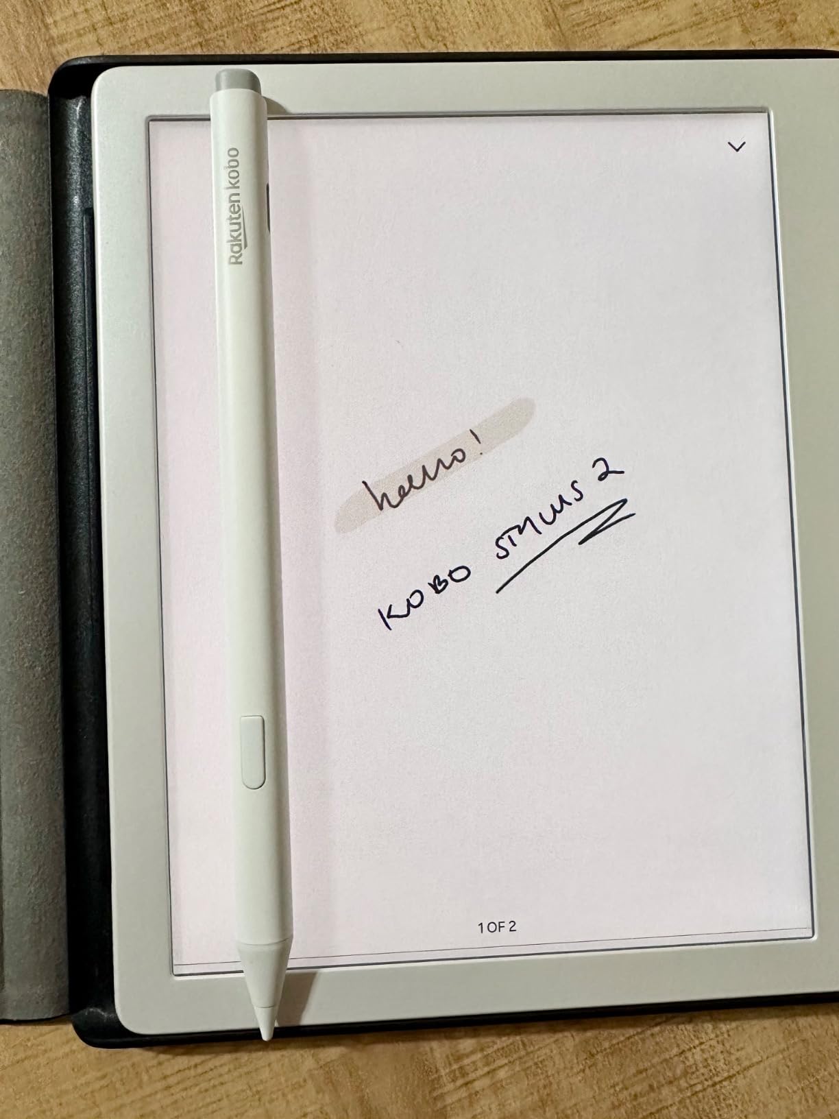 Kobo Stylus 2 | Mark Up, Write Notes and Make Highlights | Rechargeable via USB-C | Compatible with 7