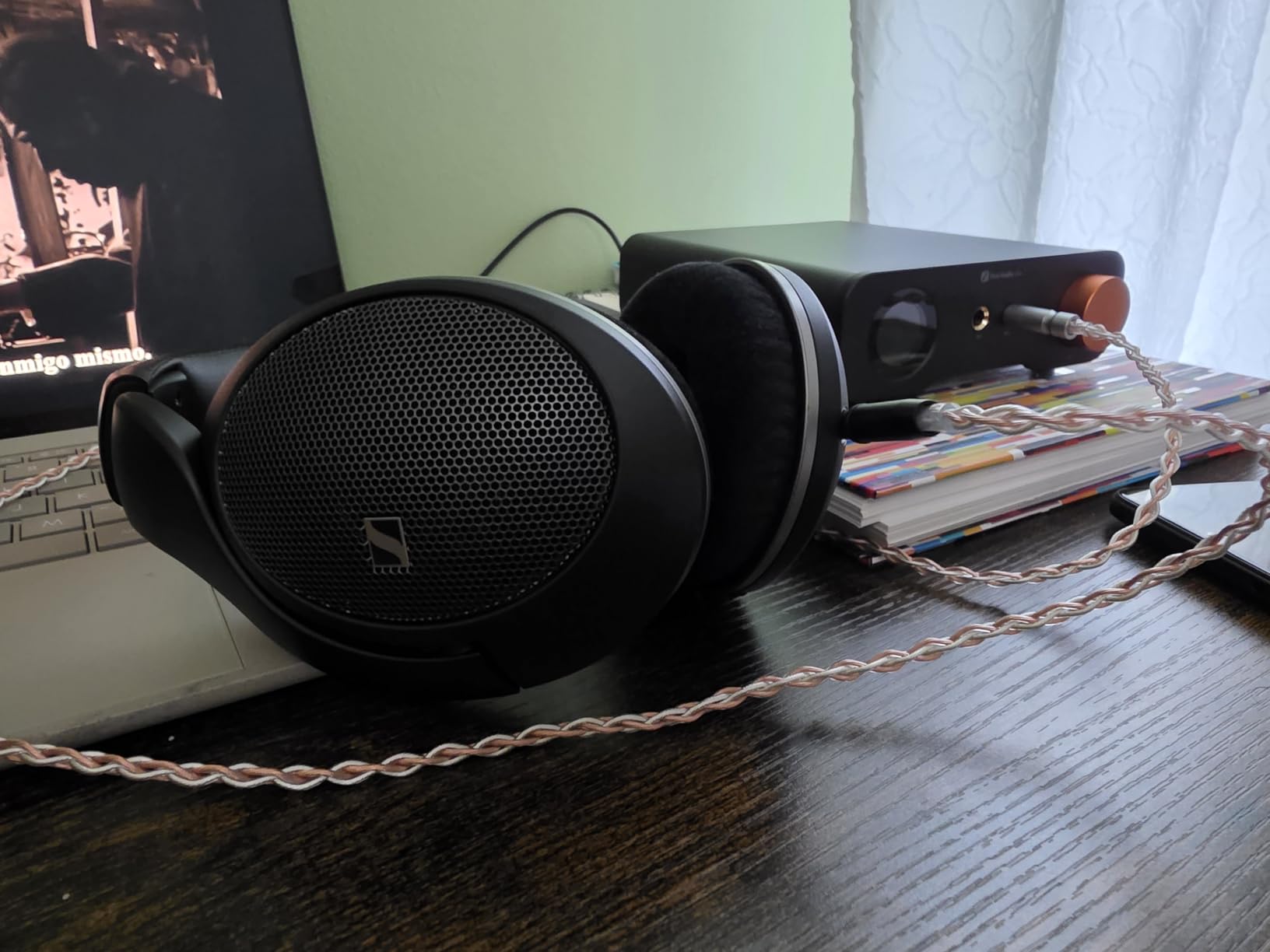 Sennheiser HD 550 Open-Back Audiophile Headphones customer photo 2