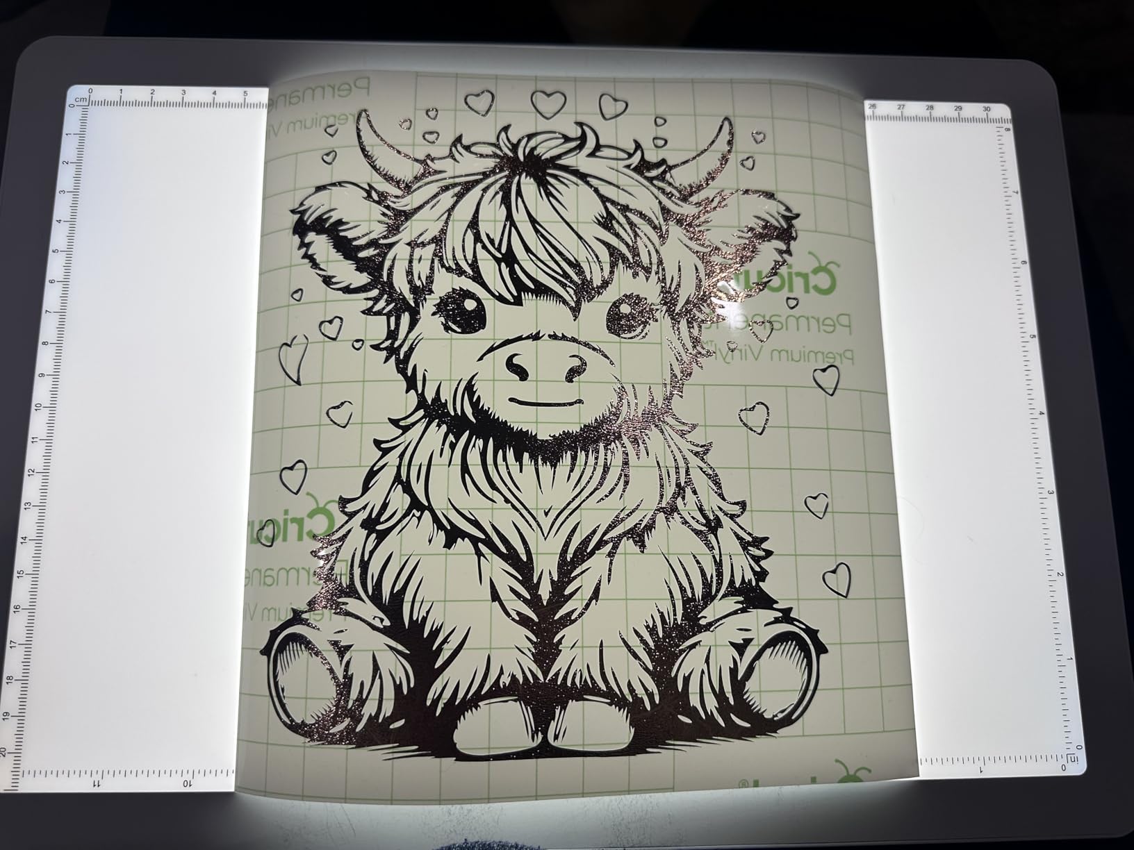 Phylosal Rechargeable A3 LED Light Pad for Diamond Painting, Ultra-Thin Magnetic Tracing Light Box for Drawing, Diamond Art Light Board with Side Button, Super Bright Light Table for Sketching customer photo 1