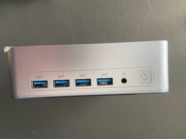 GEEKOM AX8 Max Mini PC with AMD Ryzen 7 8745HS Dual 2.5GbE LAN Port| 16GB DDR5,1TB NVMe SSD| Radeon 780M,USB4.0(40Gbps),Quad Display| Windows 11 Pro Gaming,Office,Video Editing customer photo 1