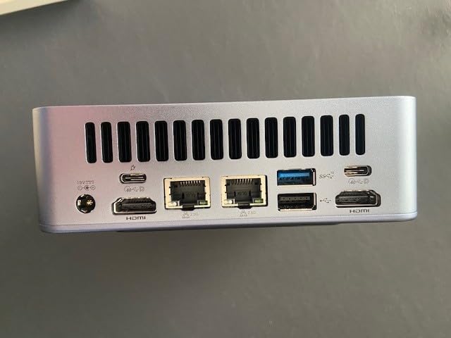 GEEKOM AX8 Max Mini PC with AMD Ryzen 7 8745HS Dual 2.5GbE LAN Port| 16GB DDR5,1TB NVMe SSD| Radeon 780M,USB4.0(40Gbps),Quad Display| Windows 11 Pro Gaming,Office,Video Editing customer photo 2