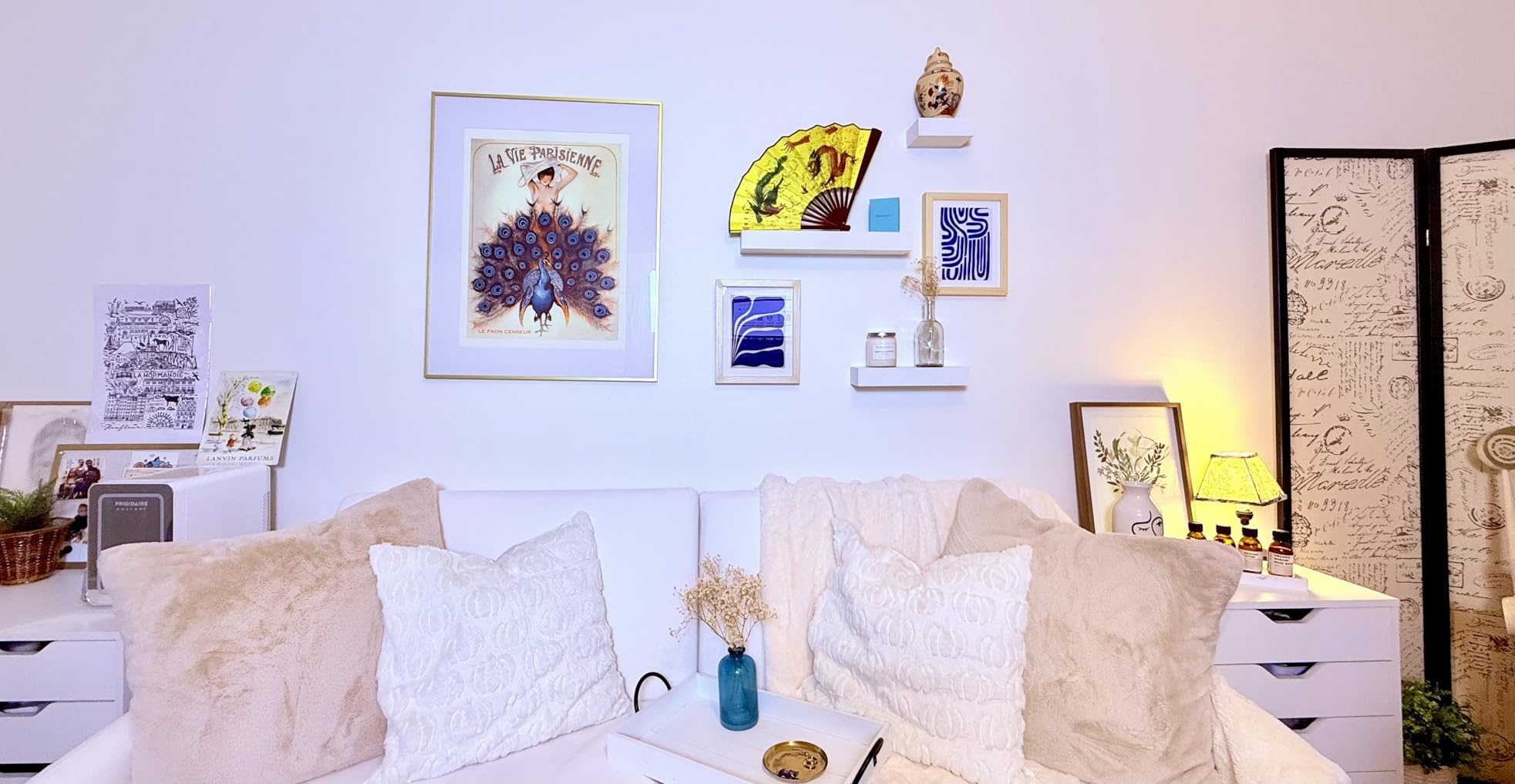 Society6 S And U Framed Art Print - Modern Wall Decor by Little Dean - Framed Canvas, Work of Art with Gallery-Quality Ink, 8 X 10, Modern Maple customer photo 1