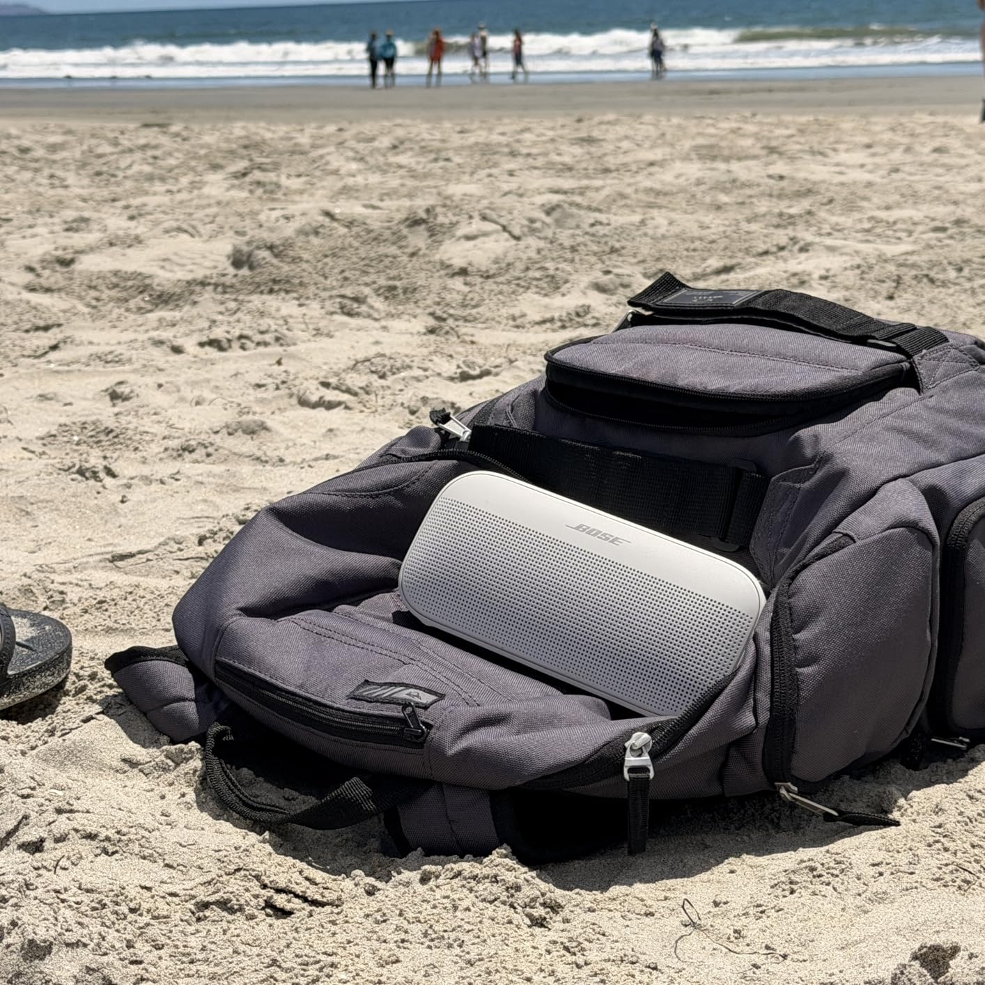 Bose SoundLink Flex Bluetooth Speaker (2nd Gen) - Portable Outdoor Speaker with Hi-Fi Audio, Waterproof and Dustproof, USB-C, Up to 12 Hours Battery Life, Twilight Blue - Limited Edition Color customer photo 1