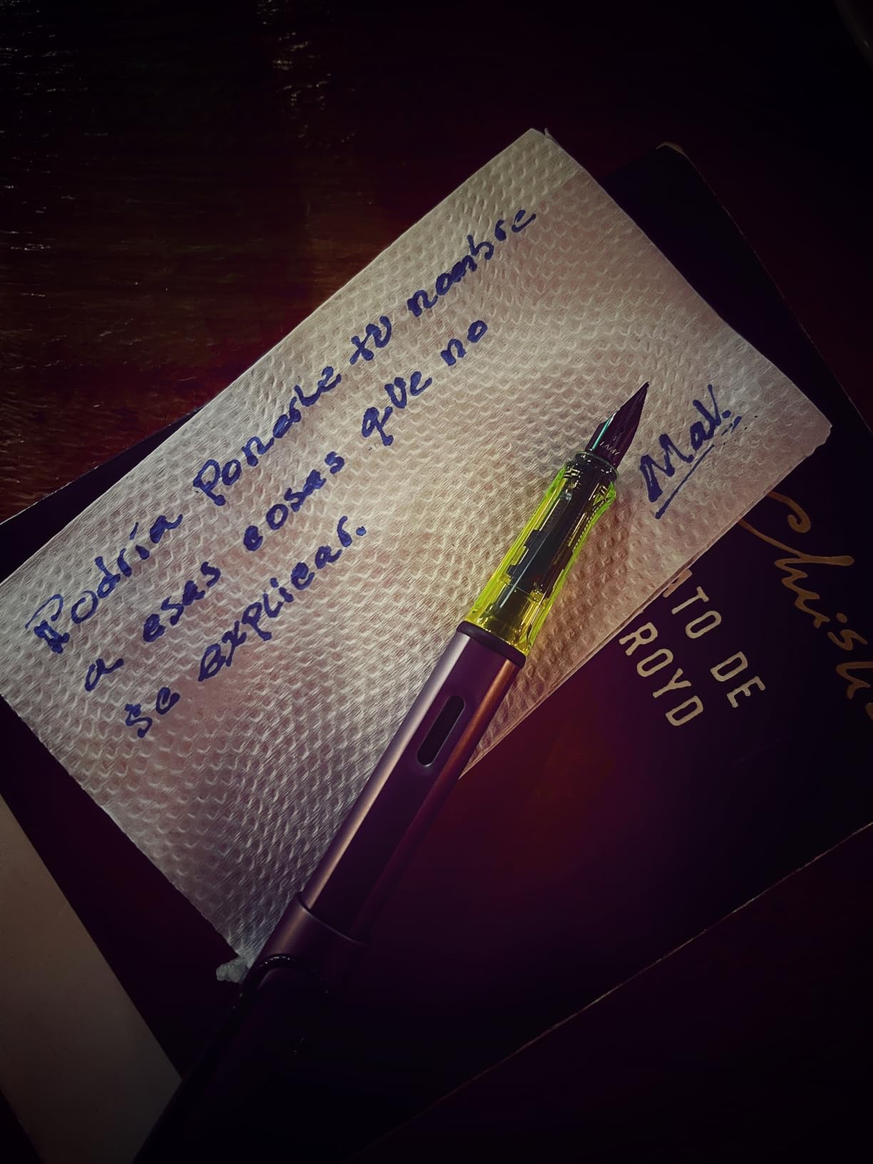 LAMY AL-star denim - Fountain Pen with ergonomic grip & polished steel nib in size F - lightweight aluminum body - including LAMY T 10 blue cartridge - Right-Handed customer photo 2