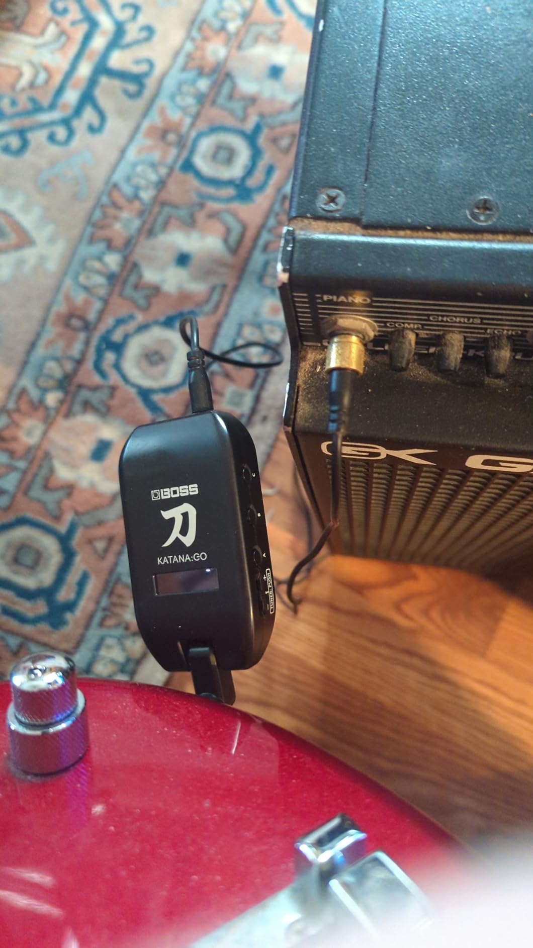 BOSS KATANA:GO Personal Headphone Amplifier for Guitar & Bass customer photo 1