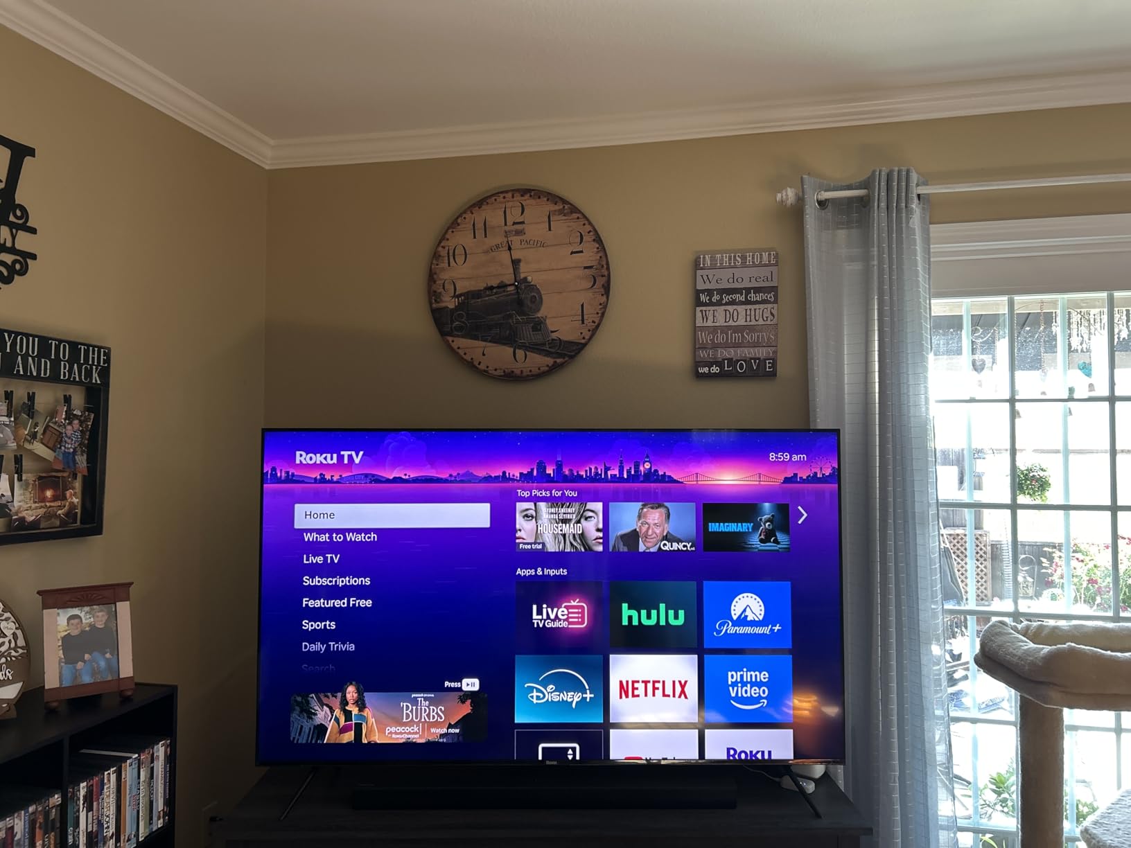 Roku Smart TV - 65-Inch Plus Series, Mini-LED TV - RokuTV with Enhanced Voice Remote - Flat Screen 4K QLED Television with Dolby Vision & Wi-Fi customer photo 2