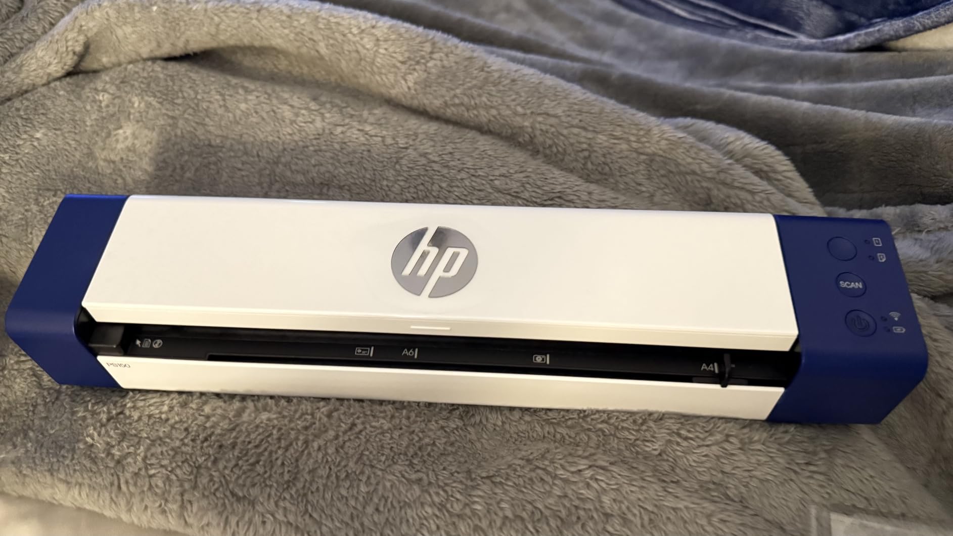 HP PS150 Portable Document Scanner - 300 dpi Digital, USB & Wireless, Duplex Feed with Feeder for Two-Sided Pages - Photo Scanner & Business Card Scanning - Compatible with Mac, Windows PC & Laptop customer photo 1