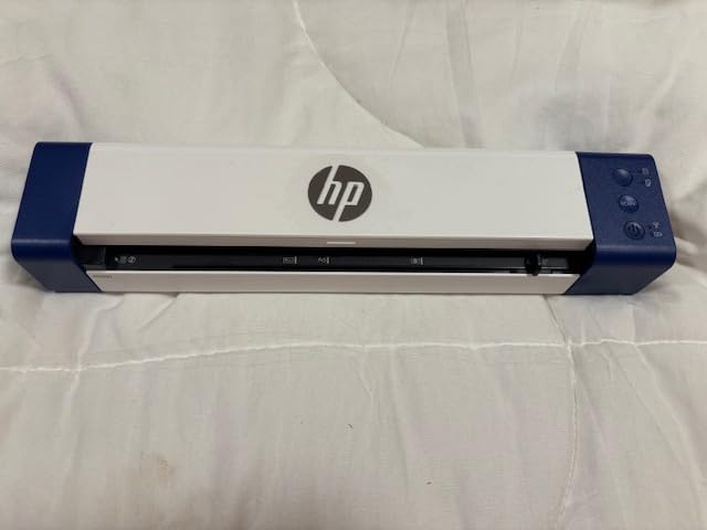HP PS150 Portable Document Scanner - 300 dpi Digital, USB & Wireless, Duplex Feed with Feeder for Two-Sided Pages - Photo Scanner & Business Card Scanning - Compatible with Mac, Windows PC & Laptop customer photo 2