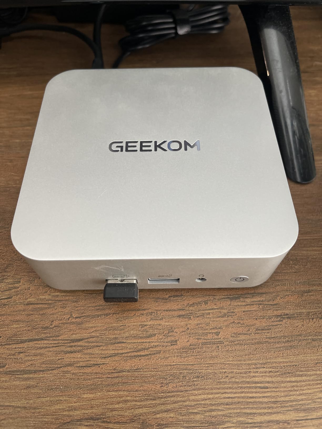 GEEKOM A8 Mini PC with AMD Ryzen 7 8745HS (Beats 6800H), 16GB DDR5 RAM (Upgradable, Not LPDDR) 1TB NVMe SSD, Windows 11 Pro Desktop Computer for Home&Business, USB4, SD Slot, 8K | WiFi 6E, 2.5G LAN customer photo 1