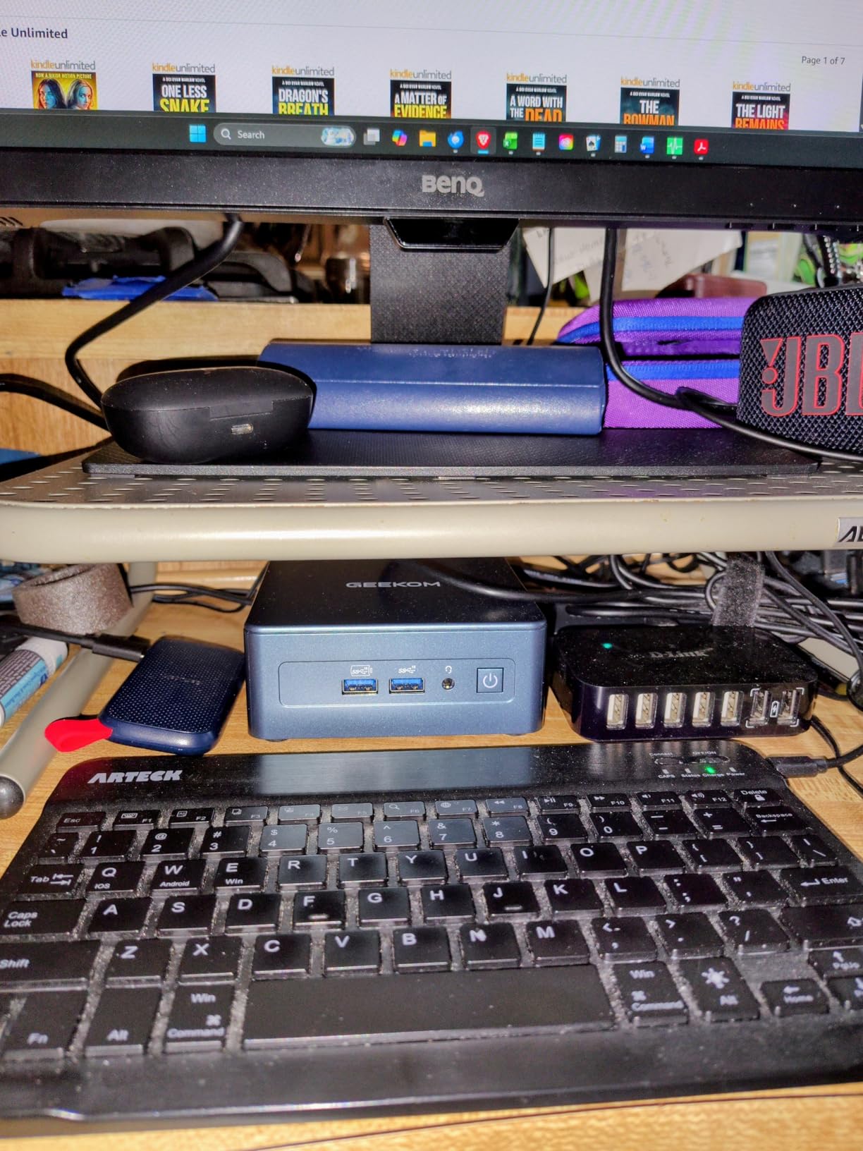 GEEKOM IT15 Mini PC with Intel Ultra 9 285H (15th Gen), 32GB DDR5, 2TB SSD, Arc 140T GPU, WiFi 7, 8K Quad Display, Win11 Pro customer photo 2