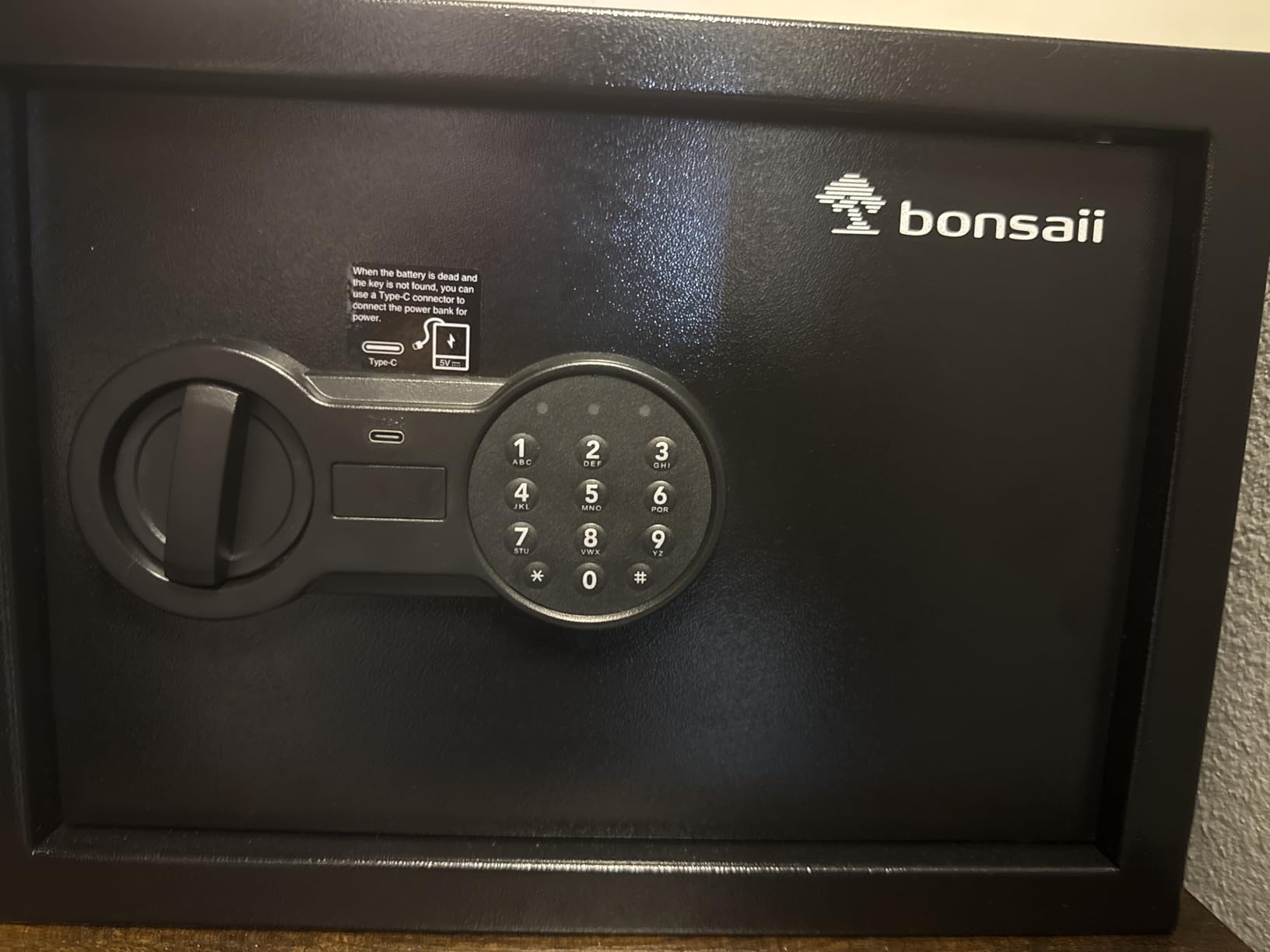 Bonsaii 0.84 Cu Ft Fireproof Safe for Home, 30-Min at 1550F, Digital Keypad customer photo 2