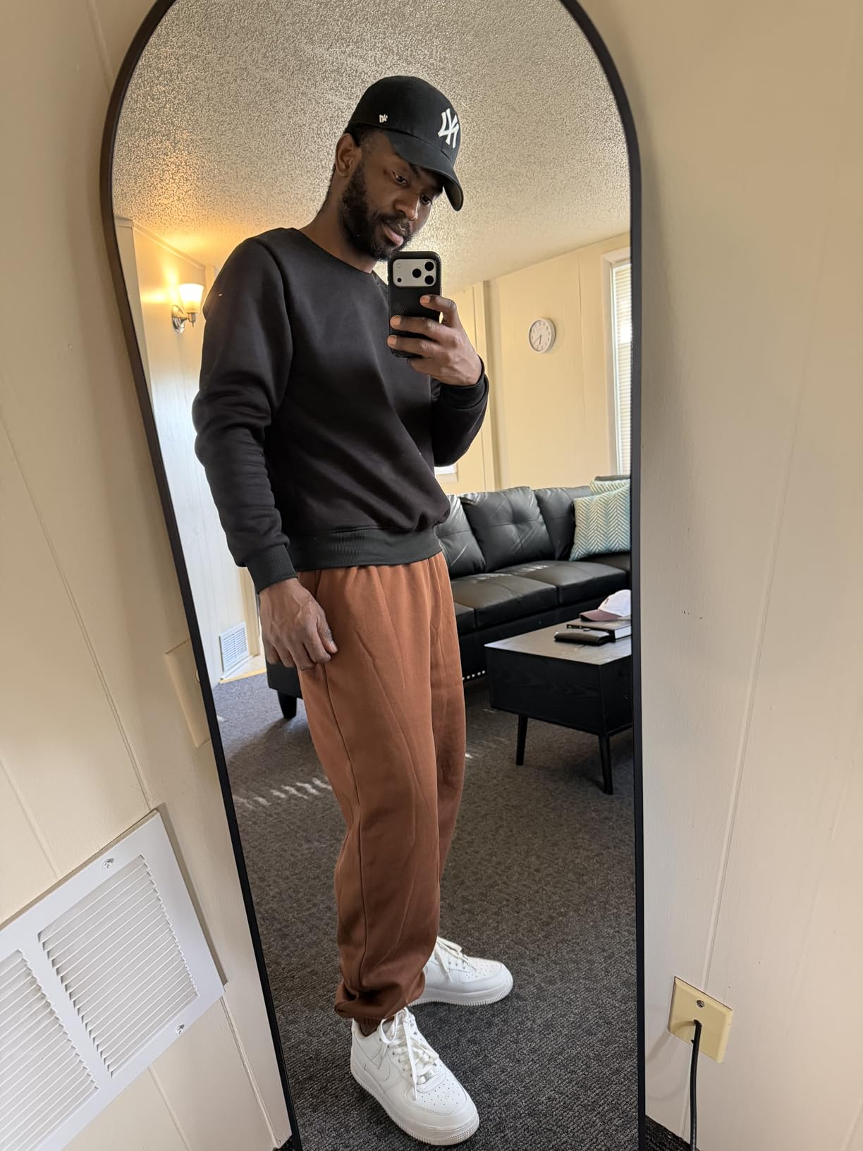 TRAHOME Arched Full Length Mirror, 56