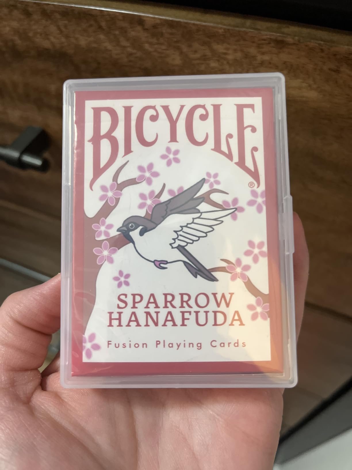 Bicycle Sparrow Hanafuda Fusion Edition Playing Cards - Japanese-Inspired Poker Deck with Traditional Motifs | Play Poker, Rummy, Hanafuda & More | Artistic 52-Card Deck for Collectors customer photo 1