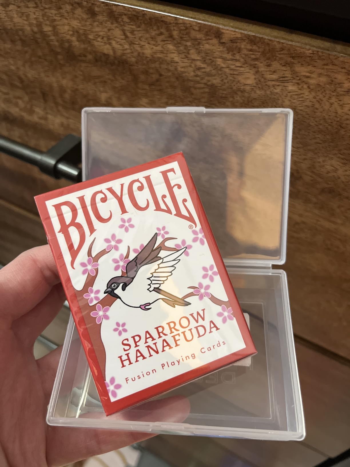 Bicycle Sparrow Hanafuda Fusion Edition Playing Cards - Japanese-Inspired Poker Deck with Traditional Motifs | Play Poker, Rummy, Hanafuda & More | Artistic 52-Card Deck for Collectors customer photo 2