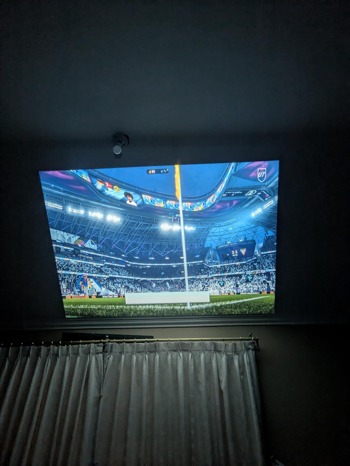 TCL C1 Smart Projector 4K Support, Compatible with Google TV, WiFi and Bluetooth, Auto Focus/Keystone, 1080P HDR10, Dolby Audio, 285 Rotation Mini Projector for Bedroom/Home Theater/Outdoor customer photo 2