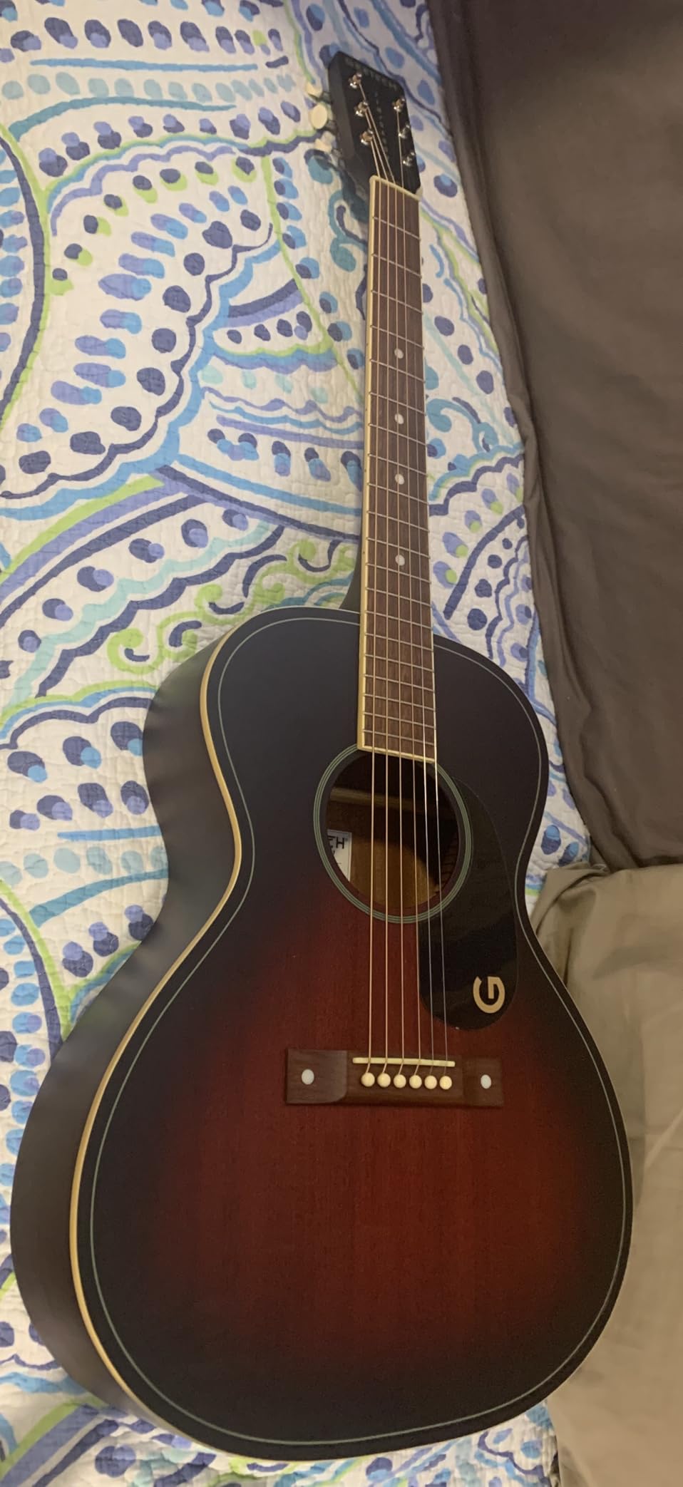 Gretsch Jim Dandy Concert Acoustic Guitar - Deep Cherry Burst customer photo 1