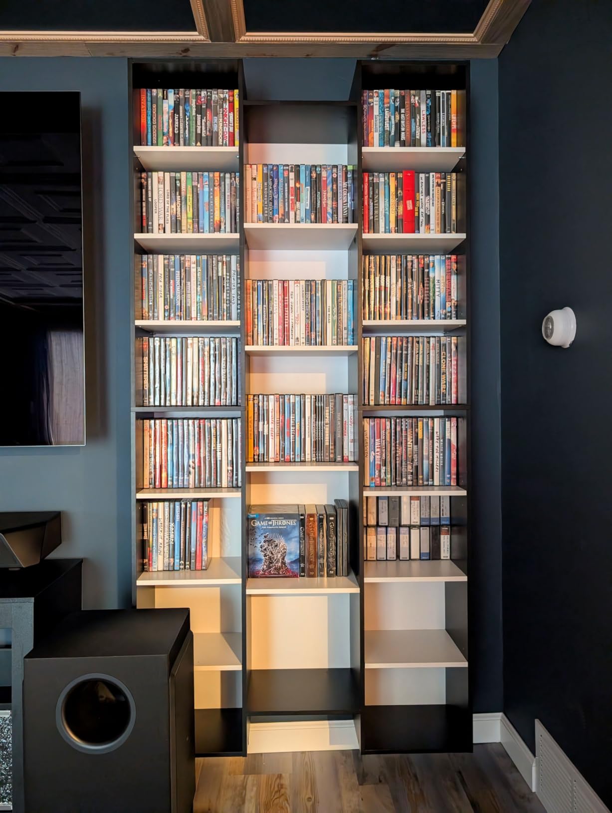 FOTOSOK 71'' Tall Bookshelf with 21 Cubes, 8 Tier Triple Wide Bookshelf with 8 Adjustable Shelves, 35