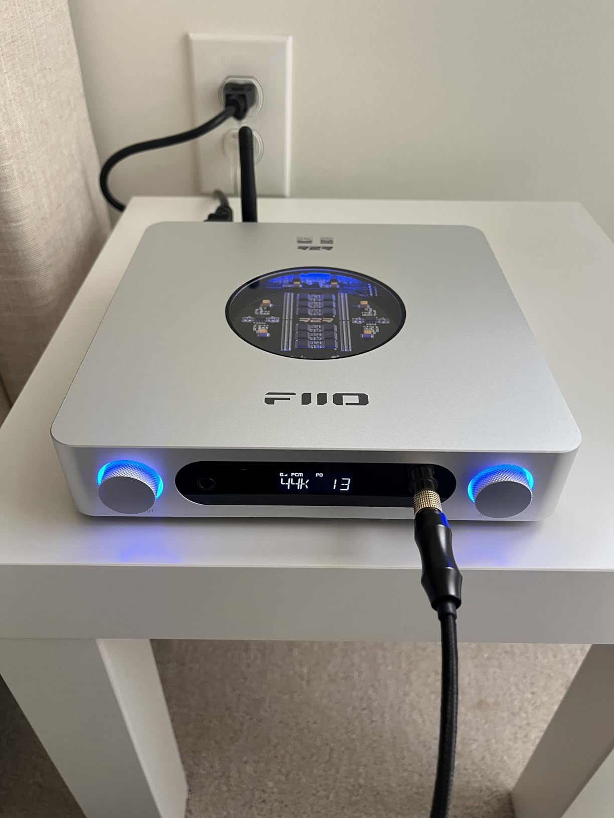 FiiO K13 R2R Desktop DAC & Headphone Amp, High-Fidelity 24Bit R2R DAC, Powerful 2400mW Output, LDAC Bluetooth Streaming customer photo 1