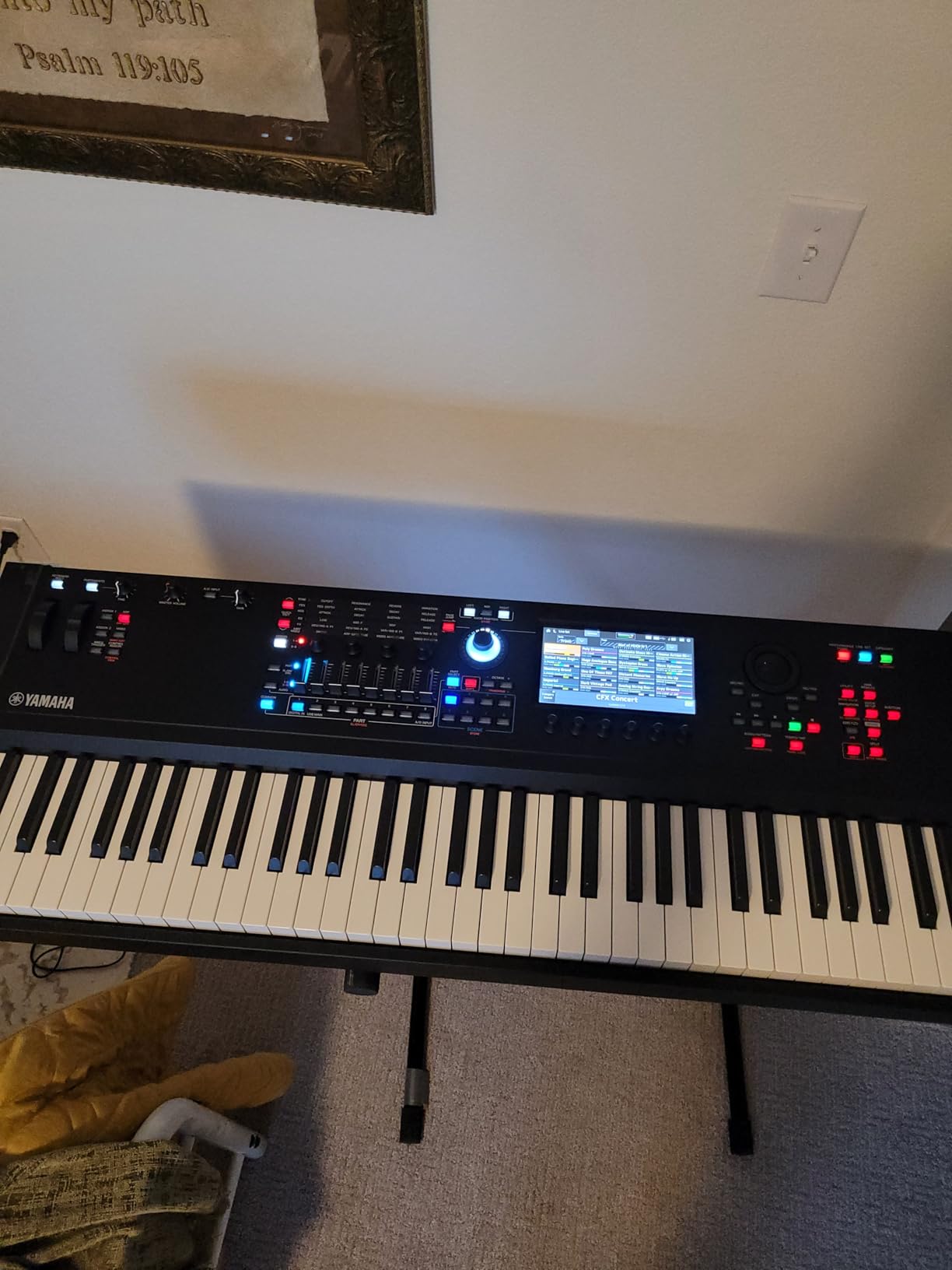 Yamaha MODX M8 88-Key Music Synthesizer customer photo 2
