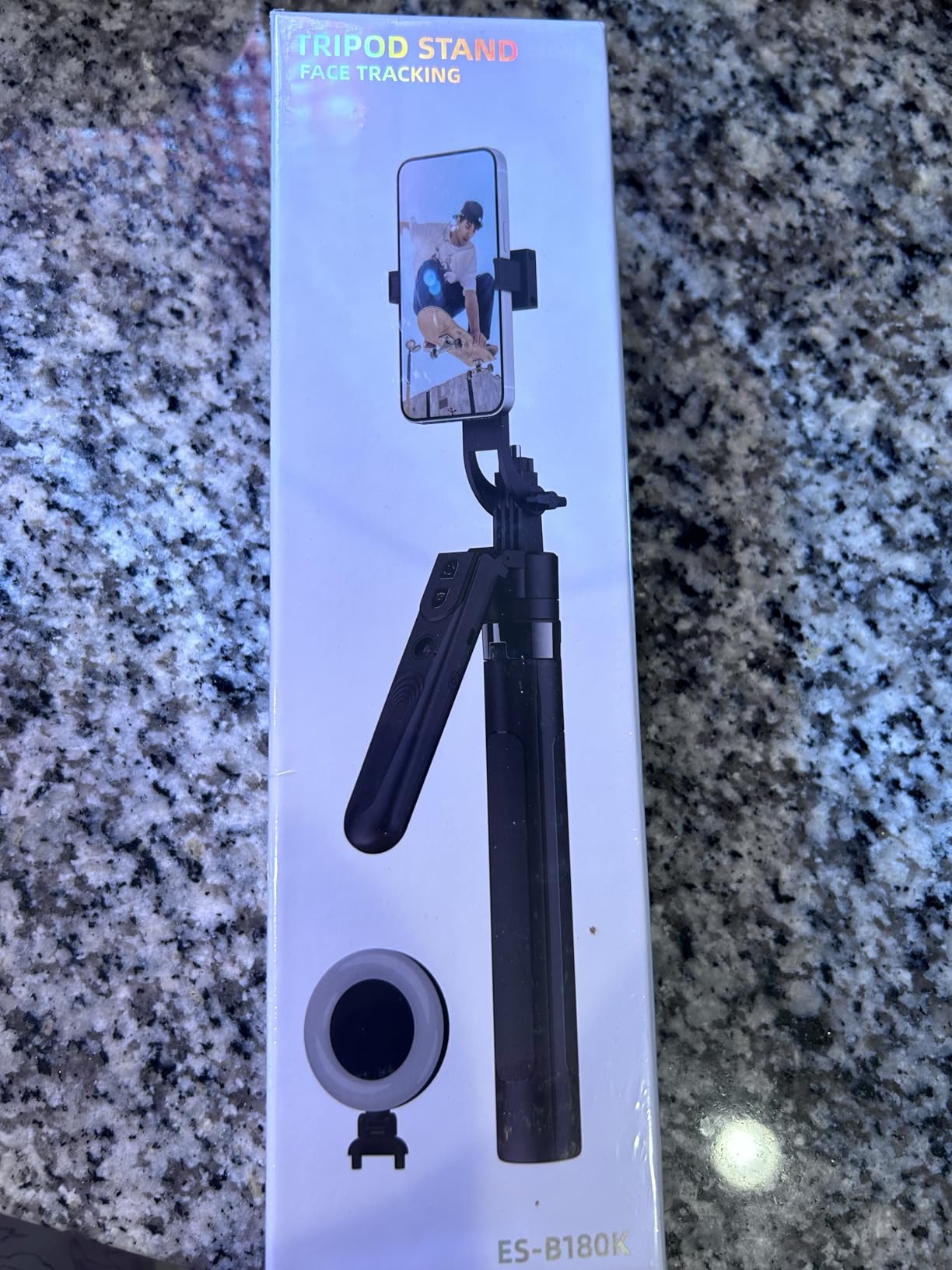 Content Creator Vlogging Kit for iPhone/Android,70-inch Auto Face Tracking Tripod for iPhone with Light and Wireless Microphones,TikTok/YouTube Starter Kit customer photo 1