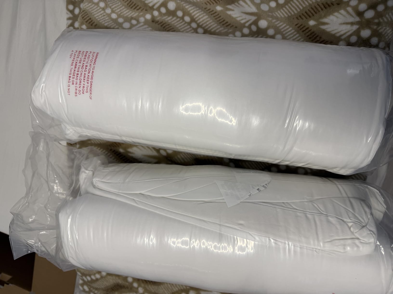 Beautyrest Goose Feather Down Fiber Gusseted Pillows, Firm Hotel Pillow Luxury Bed Pillows, 100% Cotton Cover, Queen/Jumbo Size Set of 2 customer photo 1