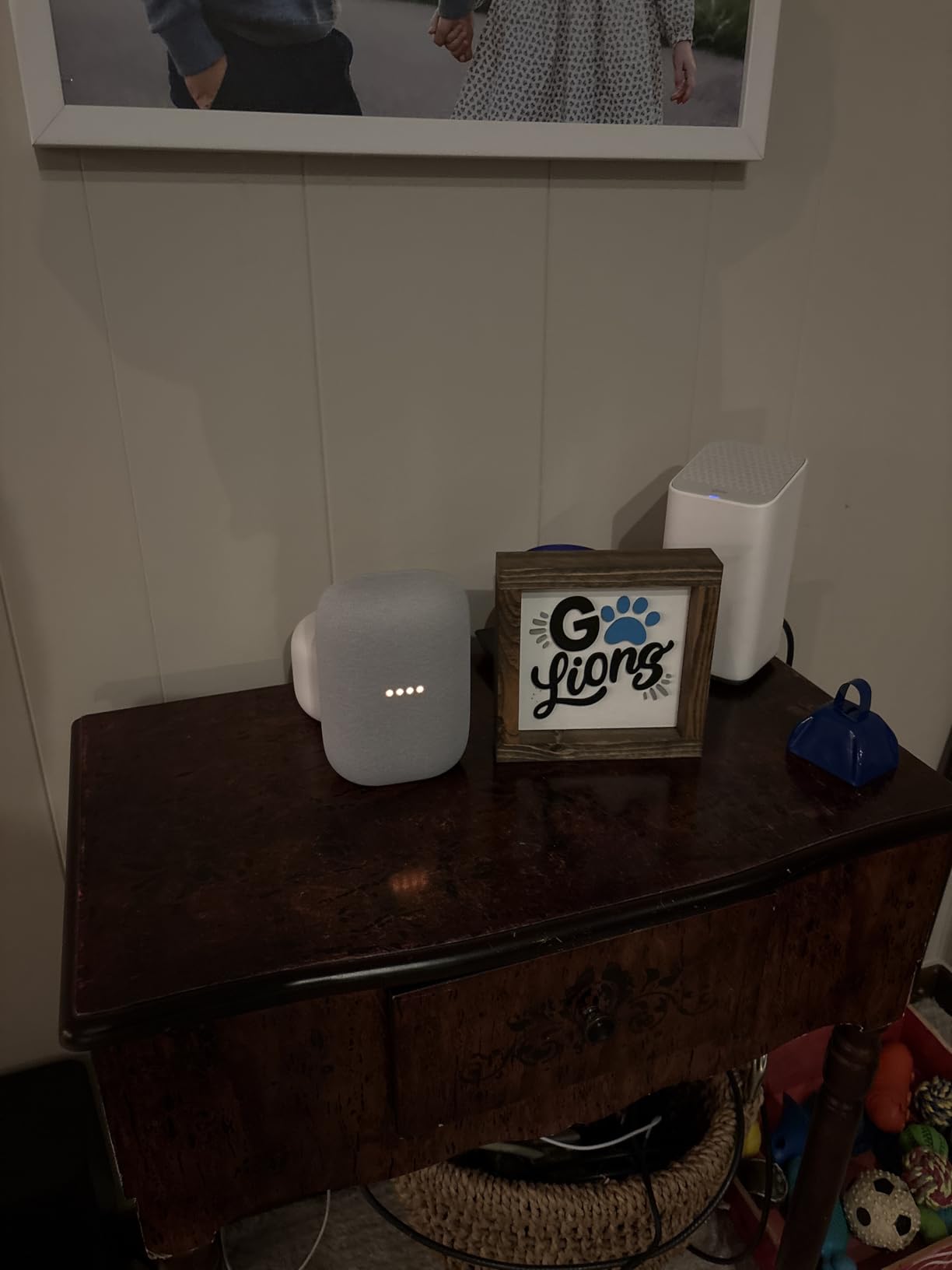 Google Audio Bluetooth Speaker - Wireless Music Streaming, Powerful Sound, Assistant Built-in, Wi-Fi and Bluetooth Connectivity, Smart Home Control, Stereo Pairing - Chalk customer photo 2