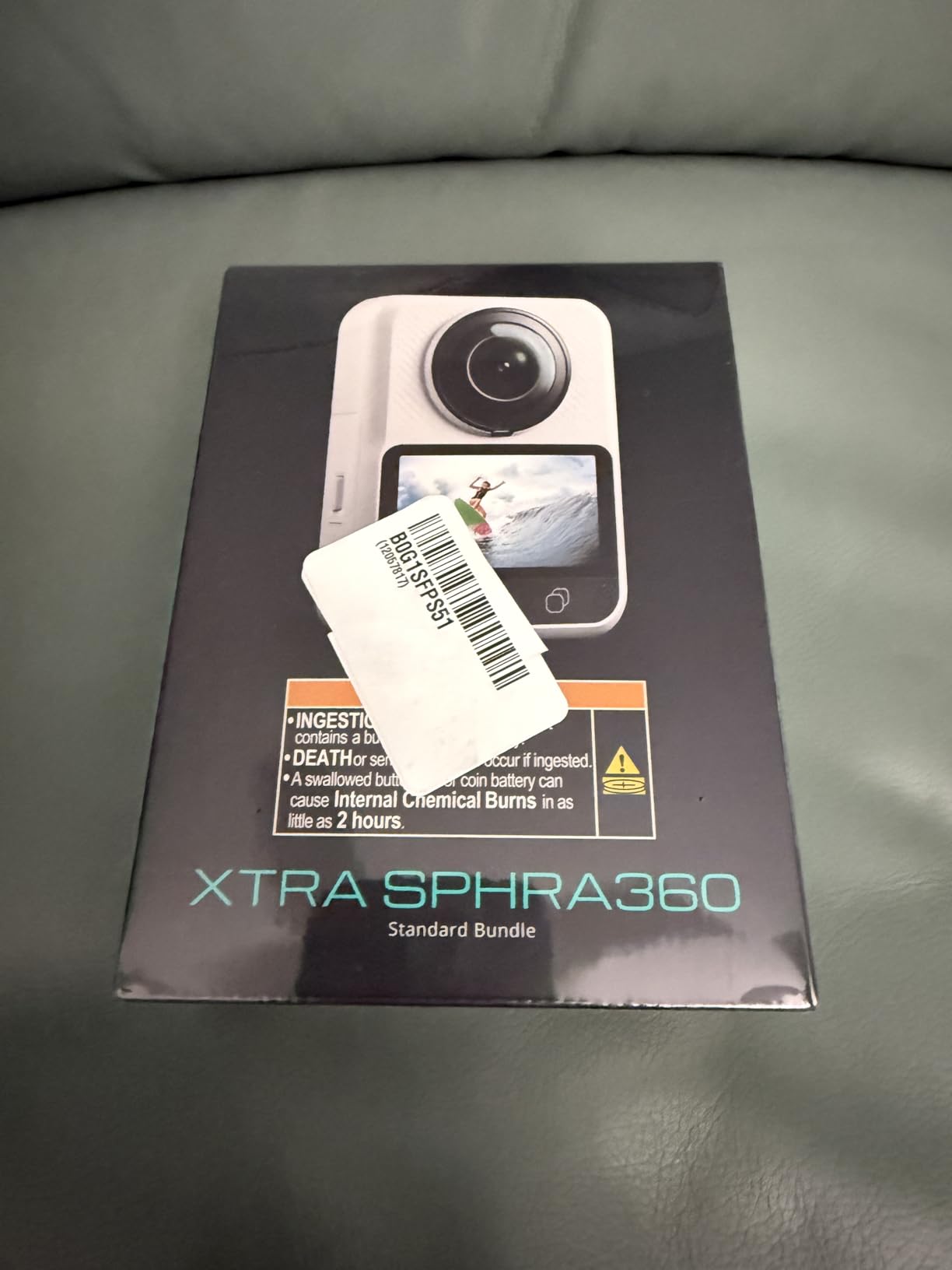Xtra 360 Camera, 8K Panoramic Video, 1-Inch Sensor Equivalent, 100MP High Resolution, Waterproof Action Camera, 105GB Built-in Storage, Bullet Time, Broad Compatibility, Vlog customer photo 1