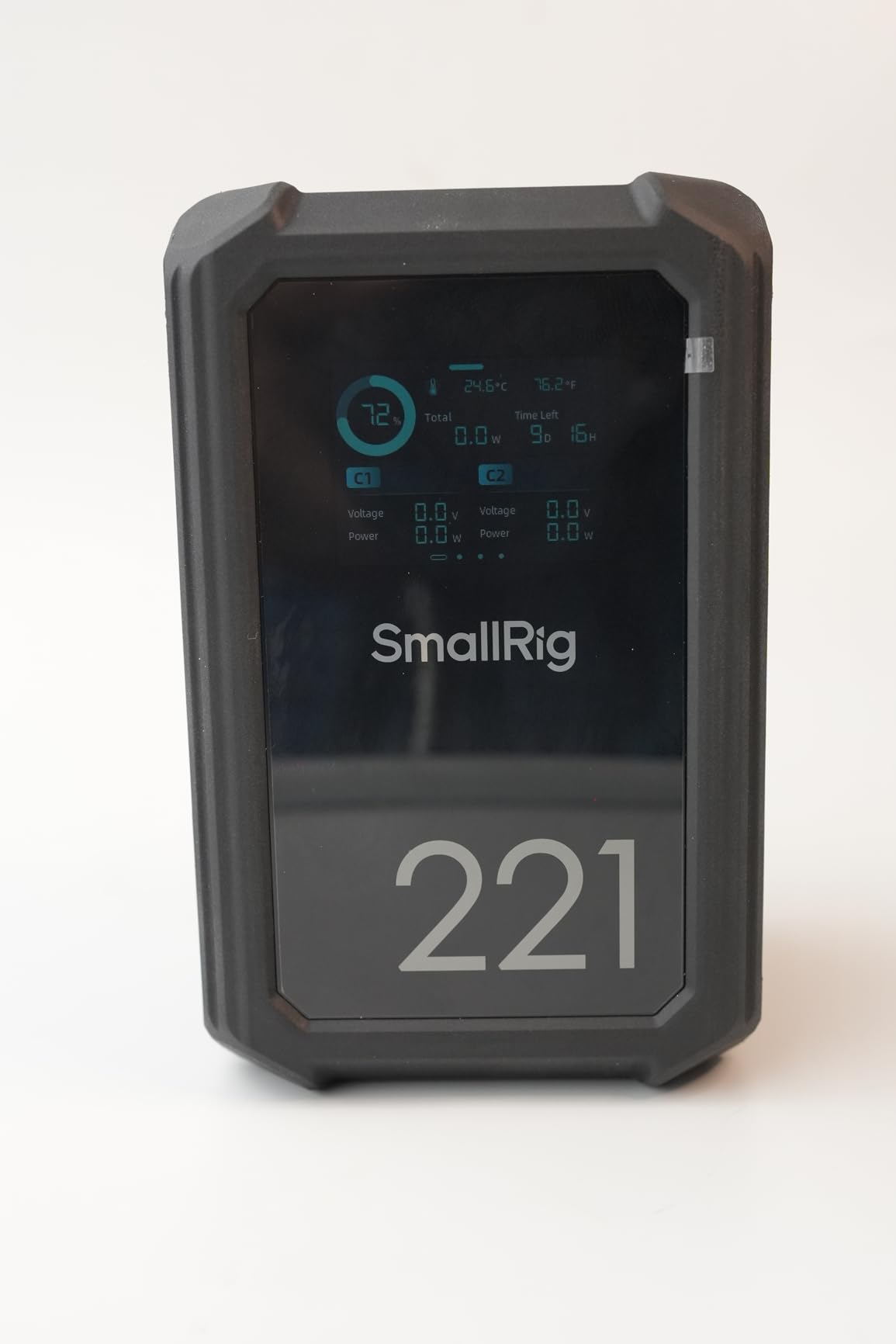 SMALLRIG V Mount Battery, 221Wh/15000mAh V-Mount Battery with 8-Port, 140W 2.5H USB-C Fast Charge, IP54 Water/Dust Proof, 2.0
