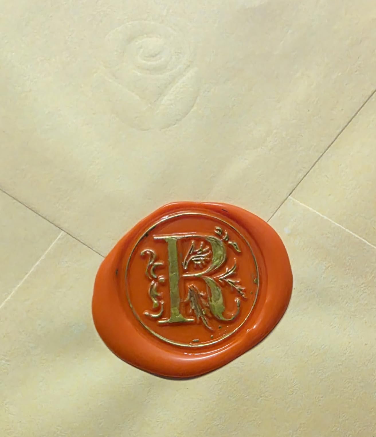 M Wax Seal Stamp Kit, TEKGERLU 360 PCS 18 Colors Wax Beads, Copper M Letter Stamp with Solid Wood Handle, Full Tools for Wedding Invitations, Envelope Sealing customer photo 2