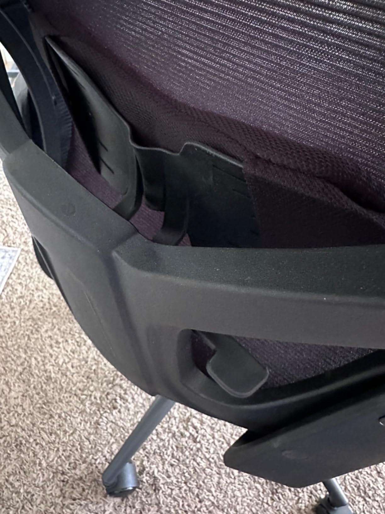CYKOV Ergonomic Office Chair with Footrest - Adjustable Lumbar Support & Headrest, 90-160° Reclining Mesh Back Computer Chair - Home Office/Gaming, 350lbs Capacity (B-Black, Mesh) customer photo 2