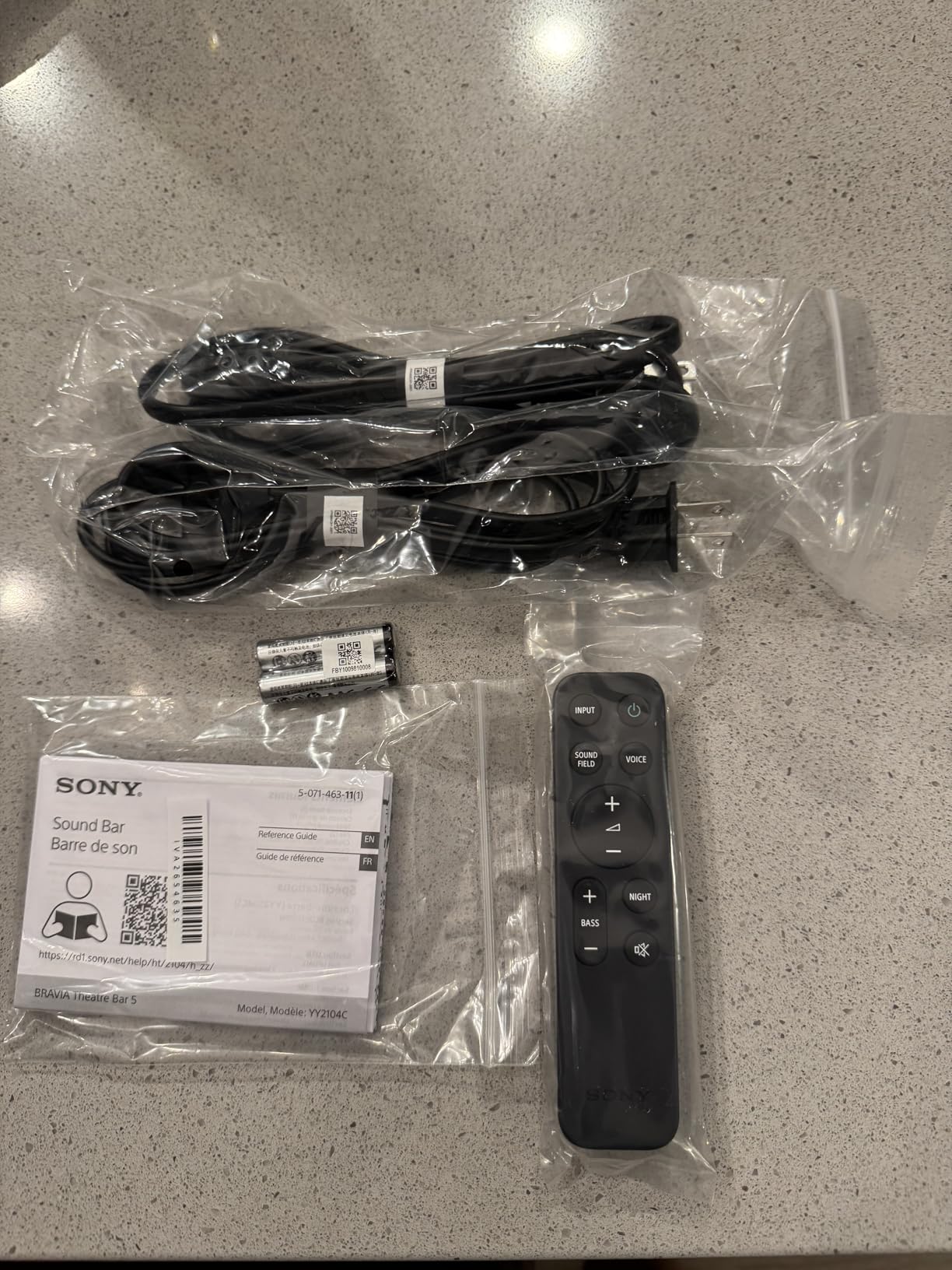 Sony BRAVIA Theater Bar 5, 3.1 Channel Home Theater Soundbar for TV with Powerful Wireless Subwoofer, Surround Sound by Dolby Atmos & DTS:X, Bluetooth, HT-B500, 2026 Model customer photo 1